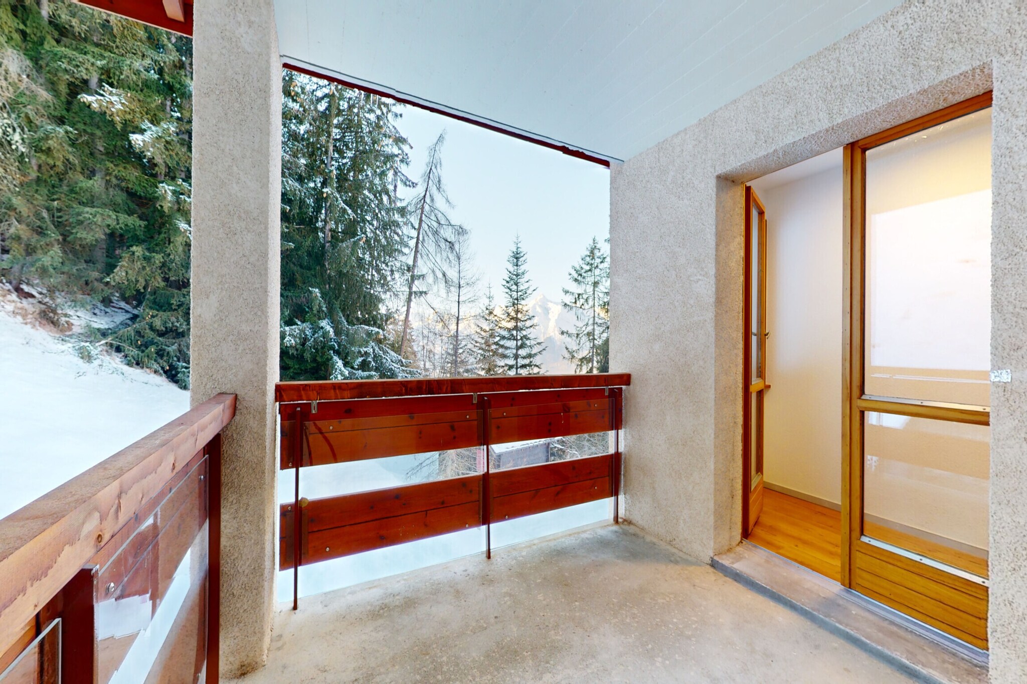 Chalet de l'Ours-Terrasbalkon