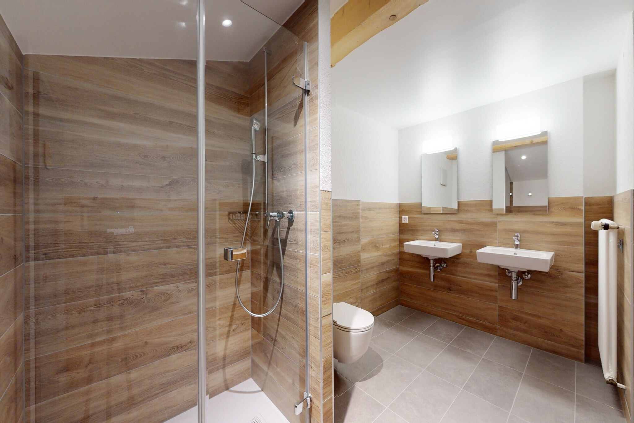 Chalet de l'Ours-Badkamer