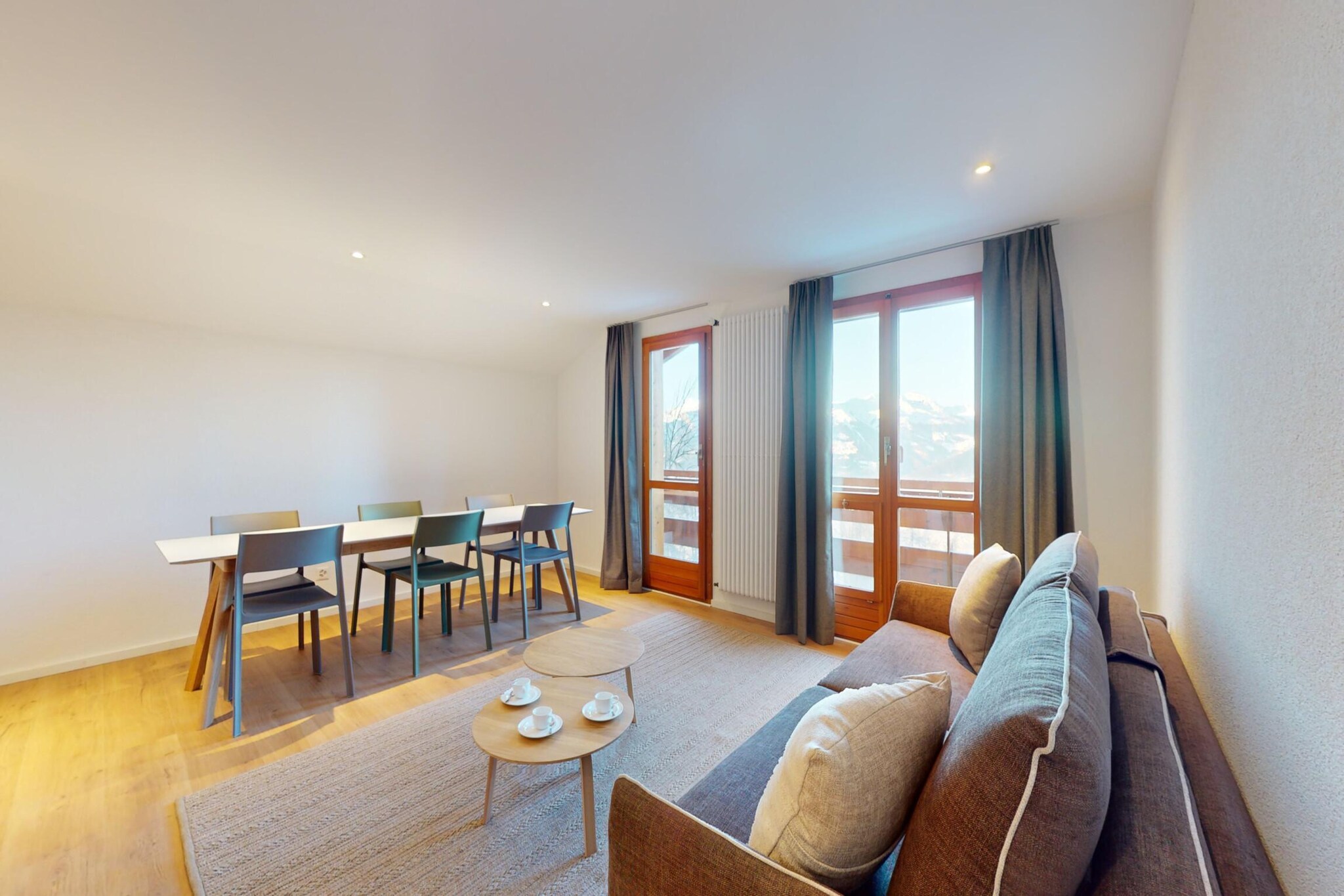Chalet de l'Ours-Woonkamer