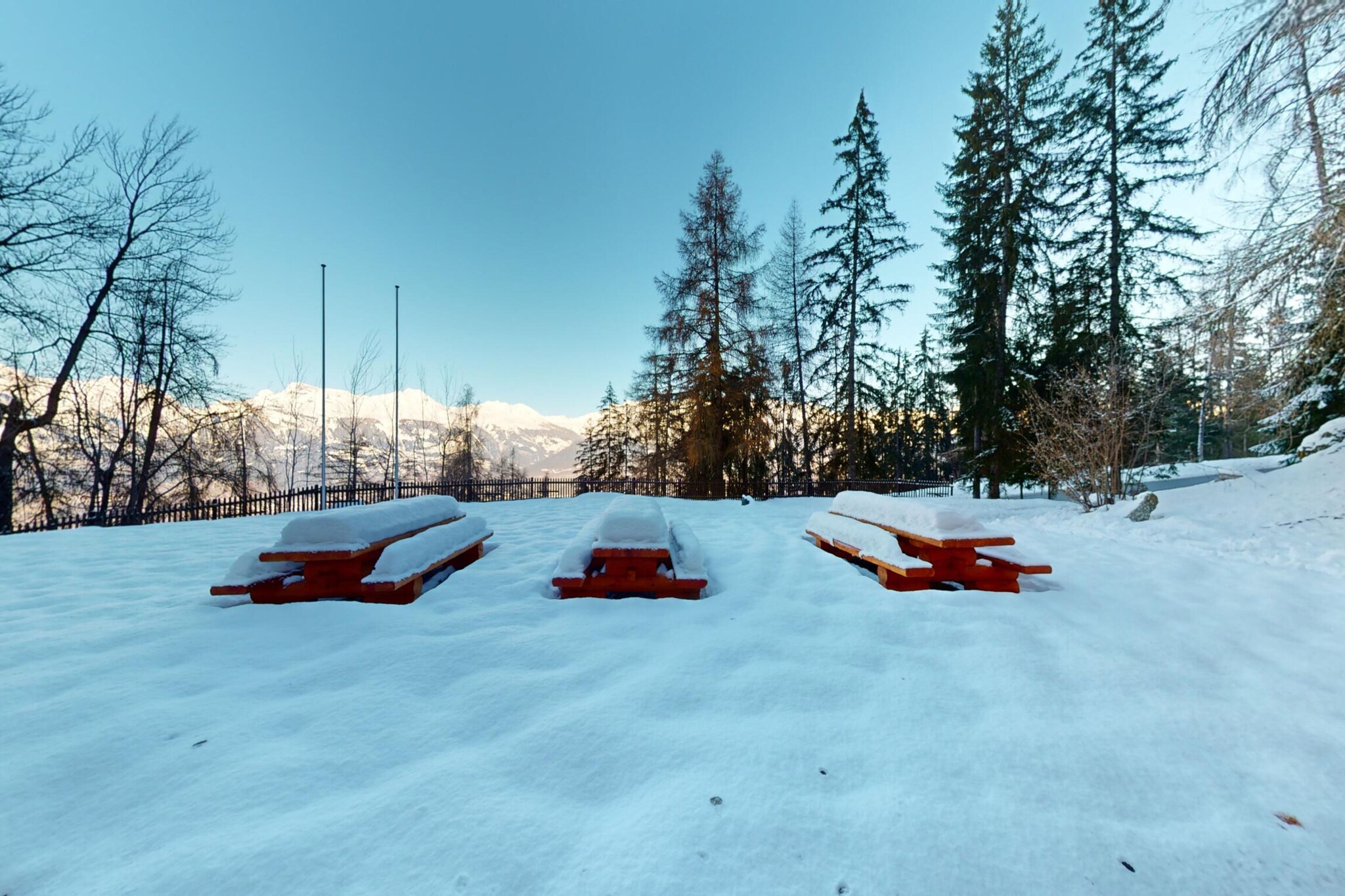 Chalet de l'Ours-Tuin winter