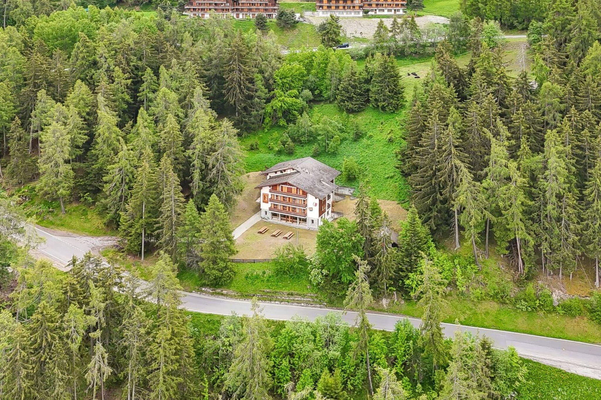 Chalet de l'Ours AUTHENTIC Appart Chambésy 6 pers-Buitenkant zomer