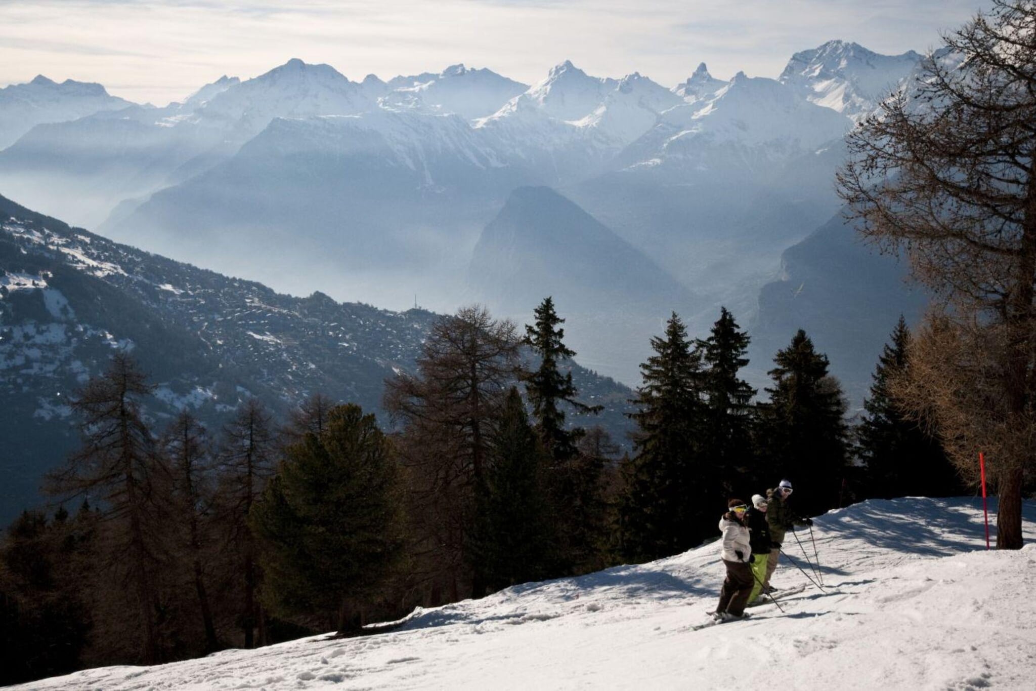 Chalet de l'Ours AUTHENTIC Appart Chambésy 6 pers-Uitzicht winter