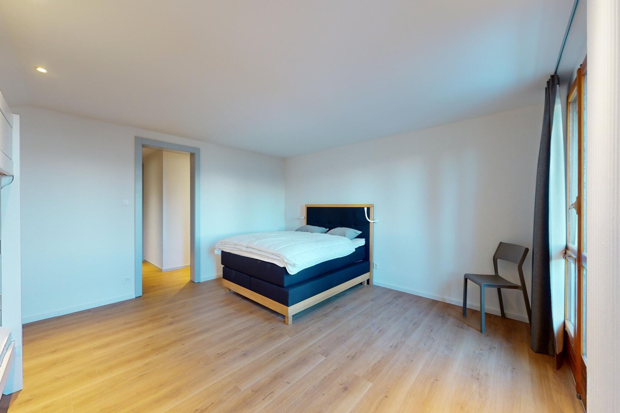 Chalet de l'Ours VUE & NATURE Appart Pregny 8 pers-Slaapkamer