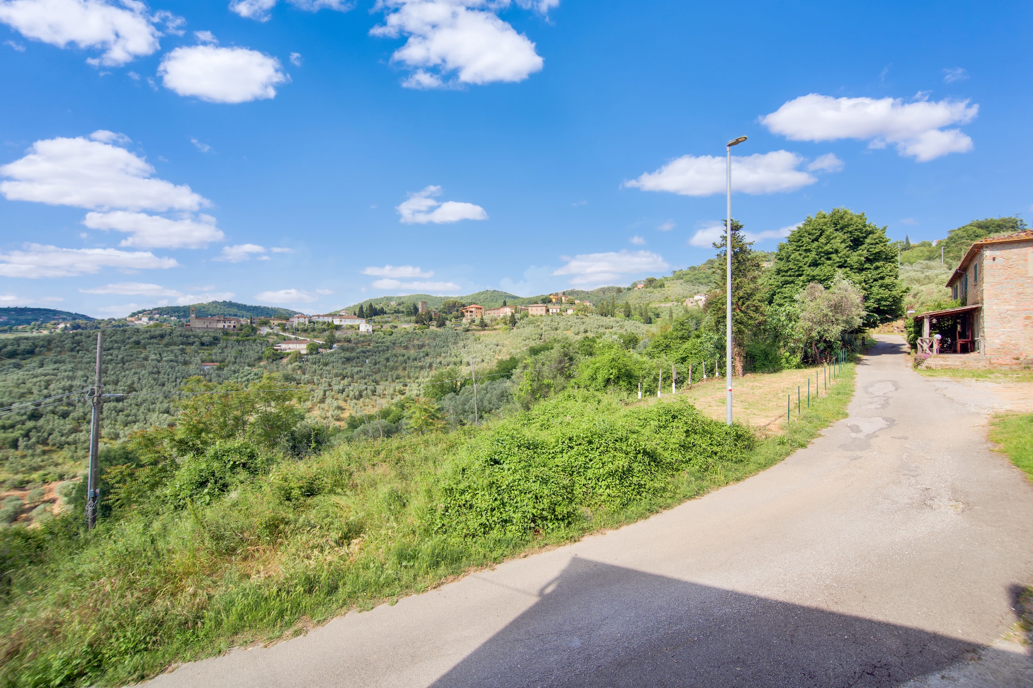 Tuscan Hillsides-Gebieden zomer 1km