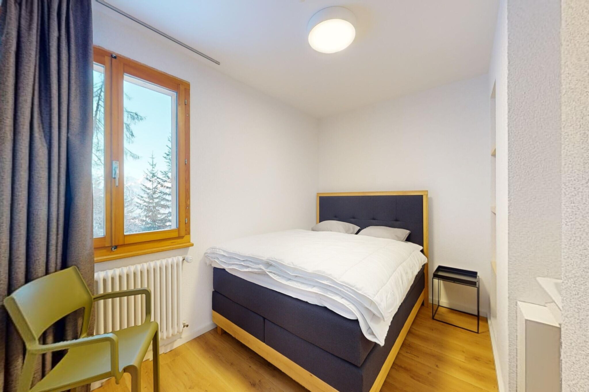 Chalet de l'Ours AUTHENTIC Etage Penthes 14 pers-Slaapkamer