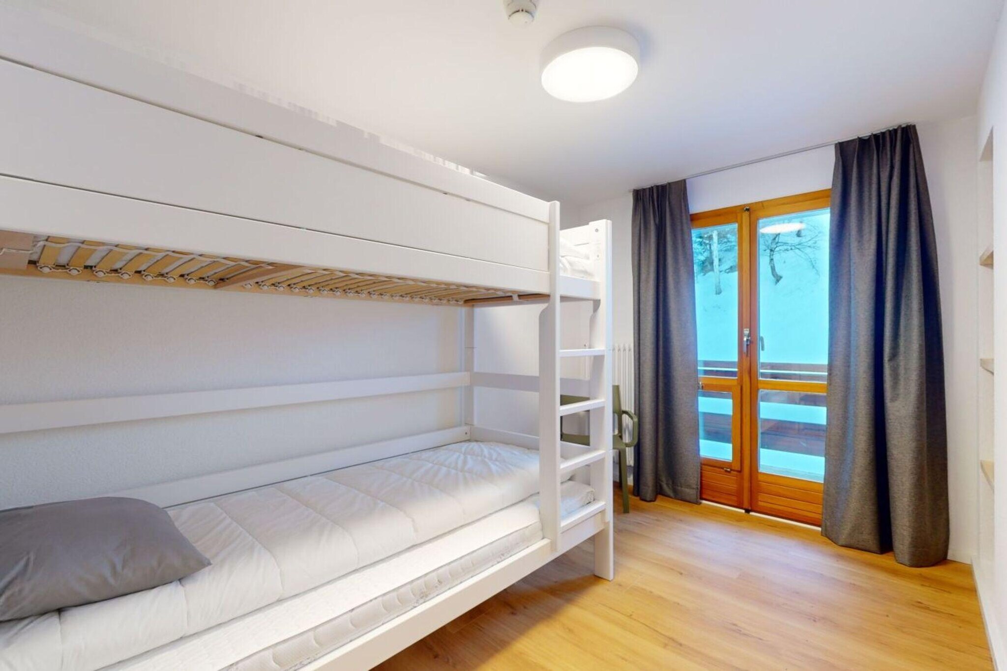 Chalet de l'Ours AUTHENTIC Étage Tournay 12 pers-Slaapkamer
