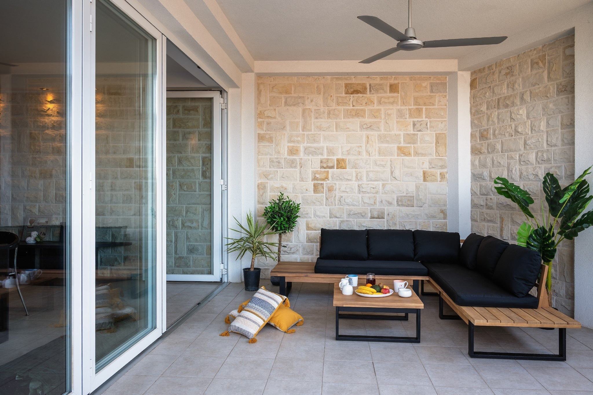 Holiday Home Lea - Three Bedroom Holiday Home with Terrace and Sea View-Terrace