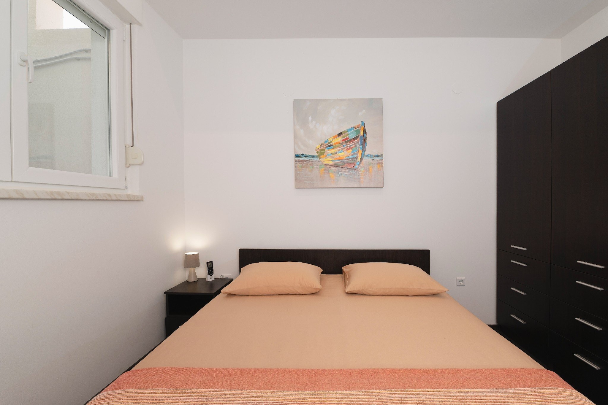 Holiday Home Lea - Three Bedroom Holiday Home with Terrace and Sea View-Bedroom