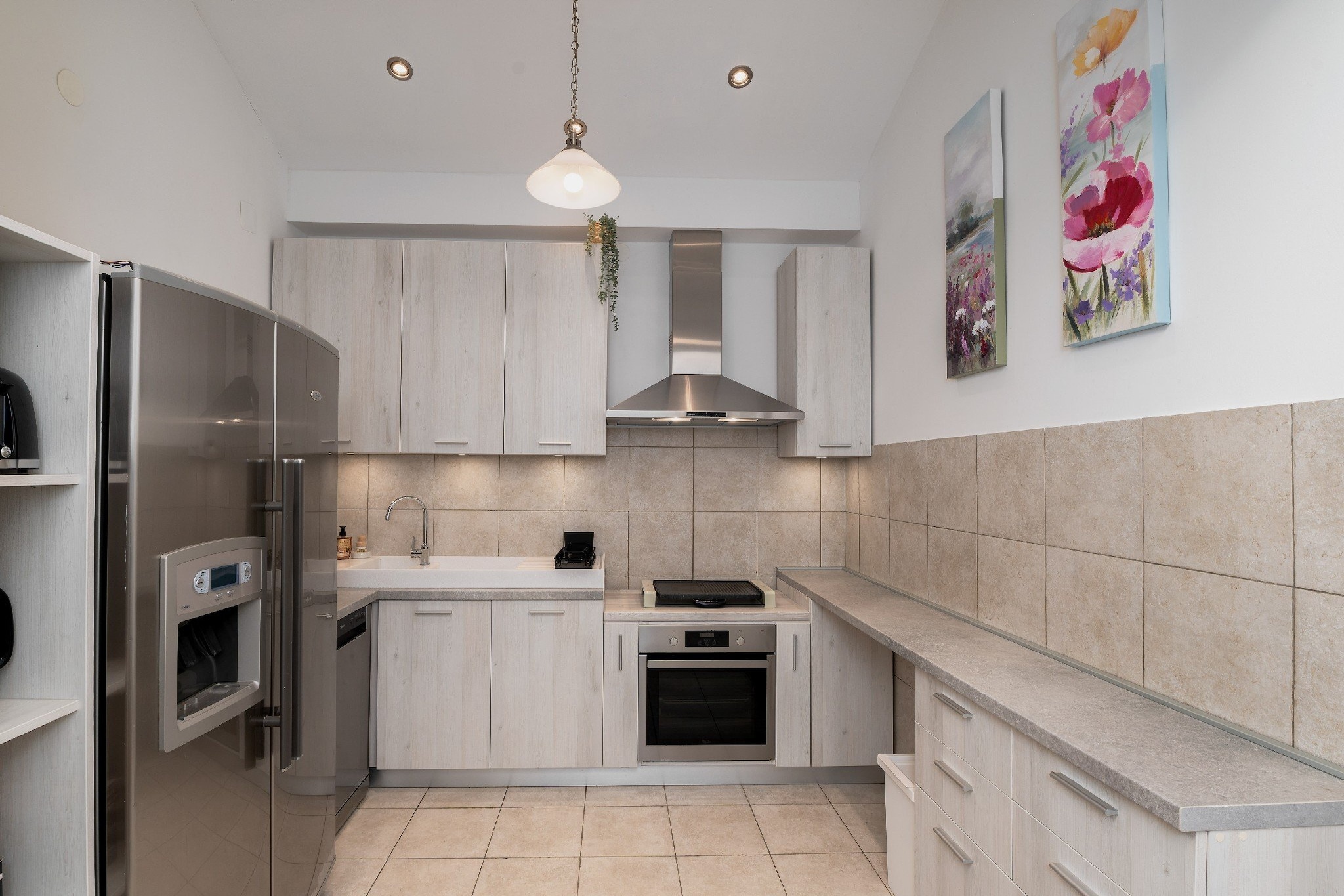 Holiday Home Lea - Three Bedroom Holiday Home with Terrace and Sea View-Kitchen