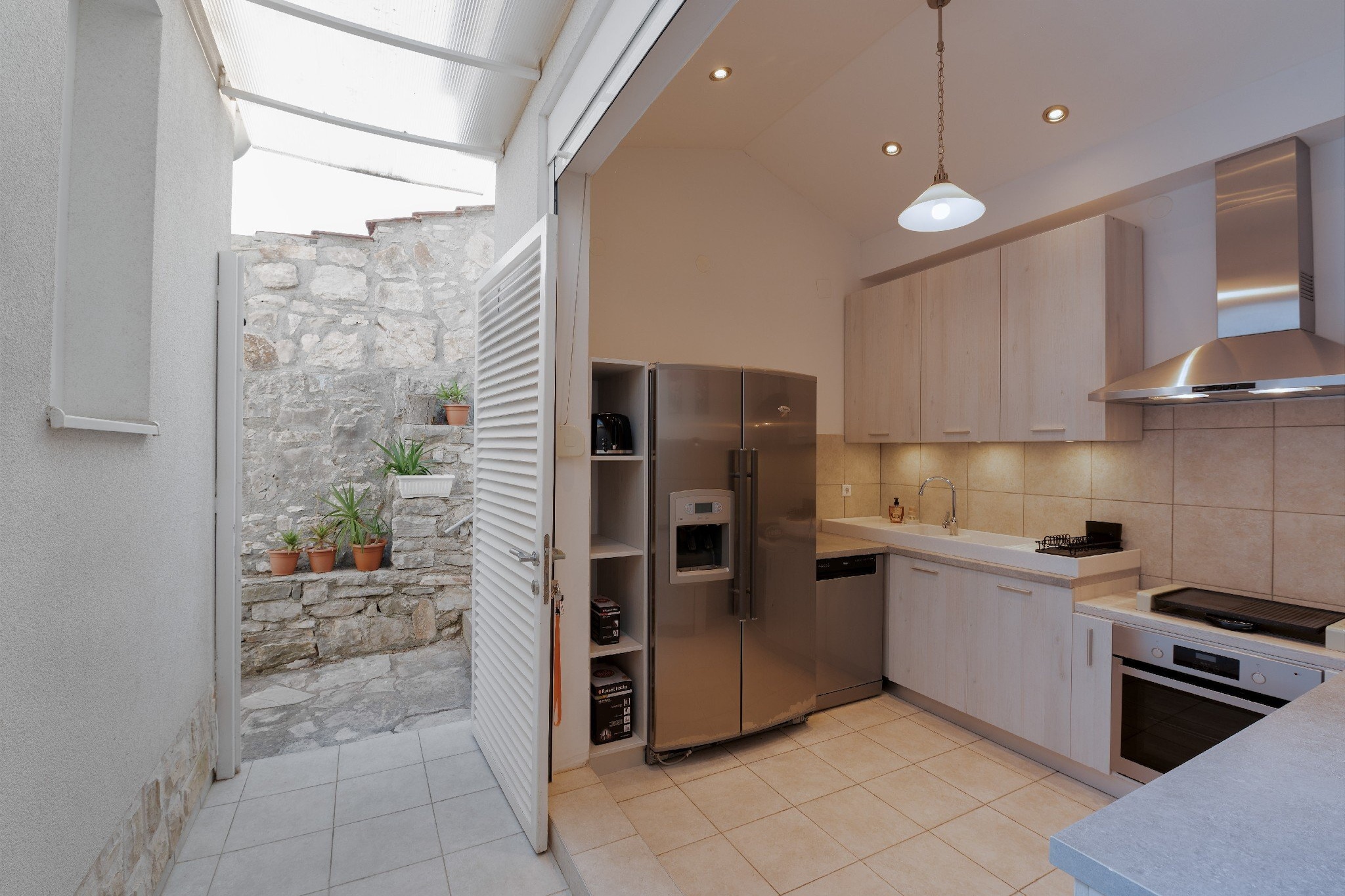 Holiday Home Lea - Three Bedroom Holiday Home with Terrace and Sea View-Kitchen