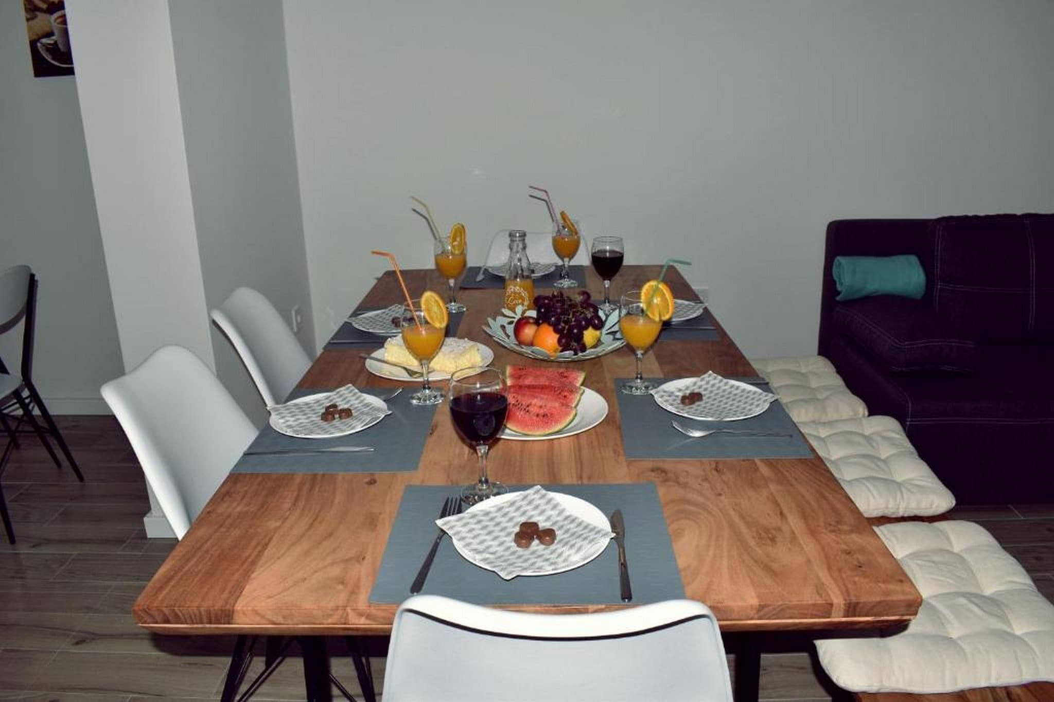 Ferienhaus Villa Stella - Three bedroom Villa with Swimming pool-Dining room