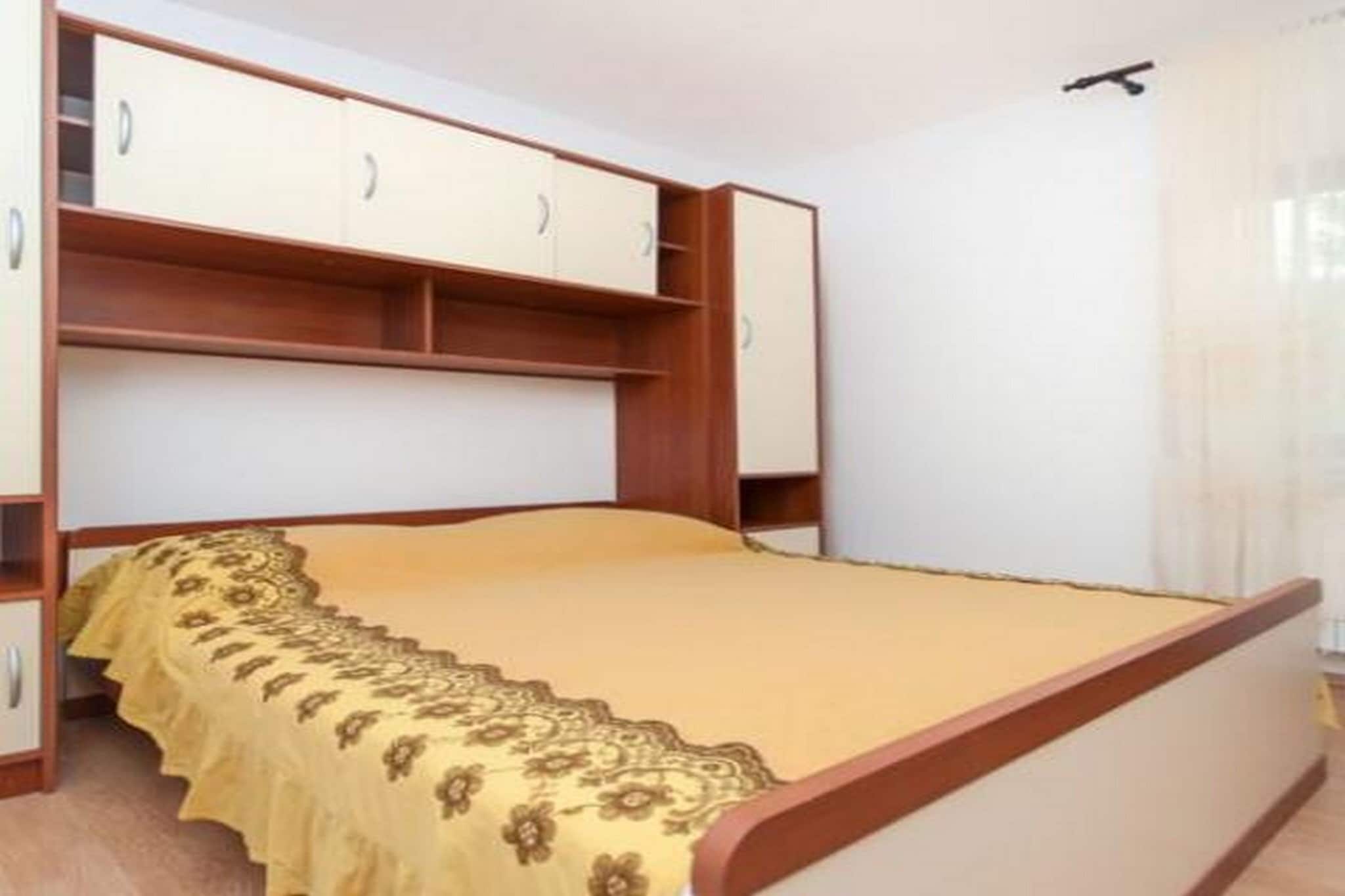 Apartments Marko - Two Bedroom Apartment with Terrace with Sea View (A4)-Schlafzimmer