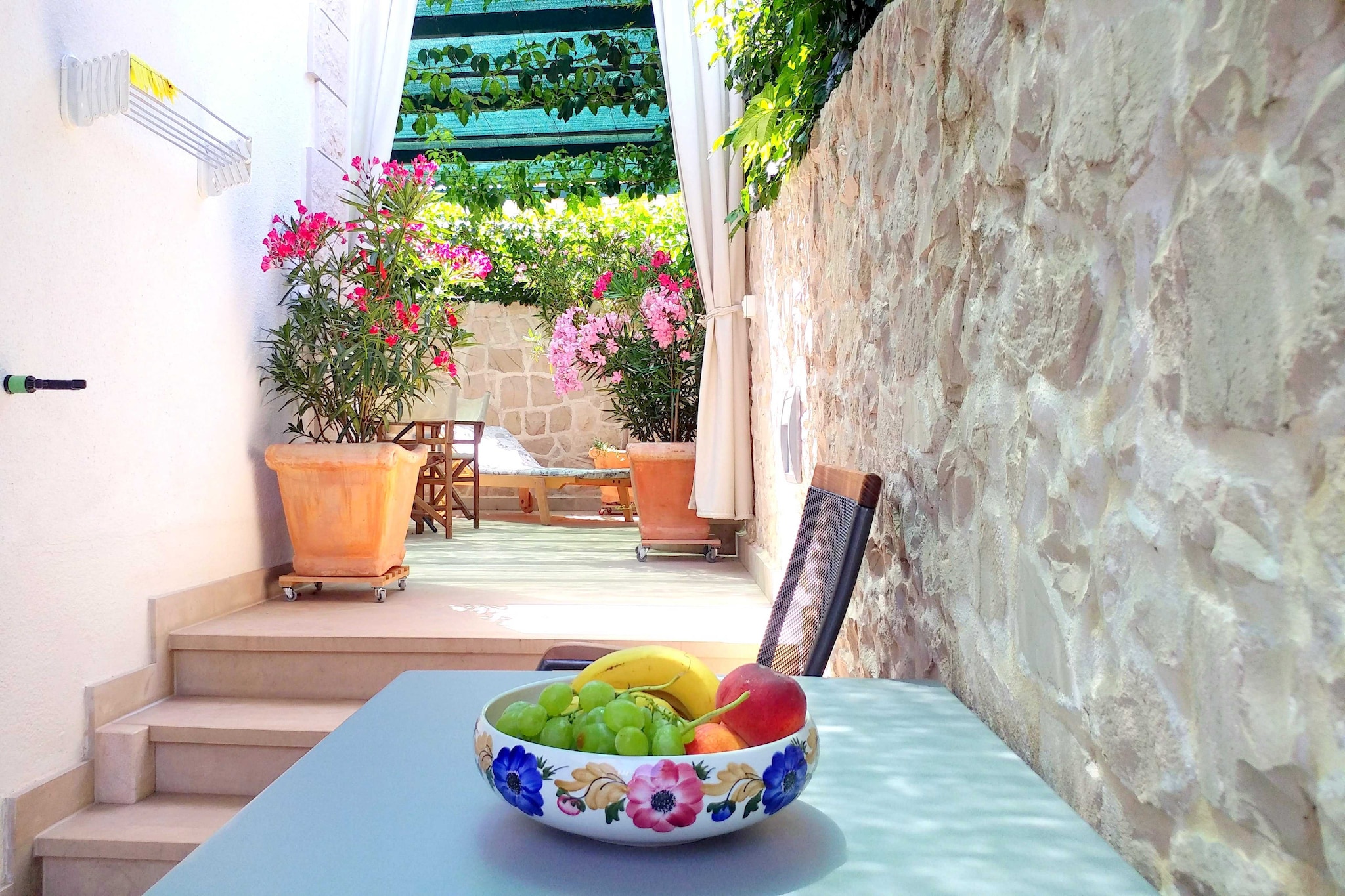 Apartments Gracin - One Bedroom Apartment with Terrace (A1)-Terrasse