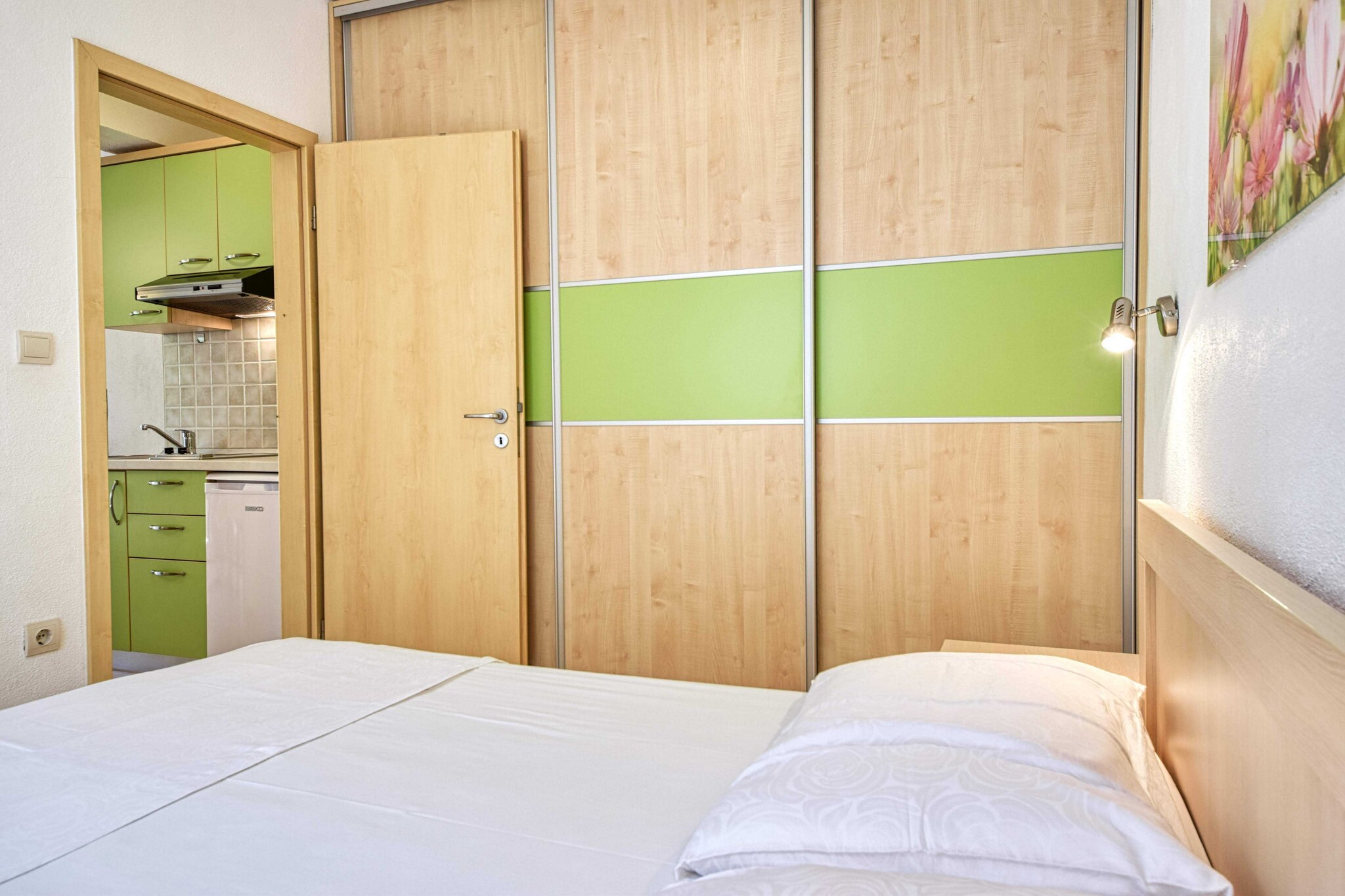 Apartments Gracin - Superior One Bedroom Apartment with Terrace (A2)-Chambre