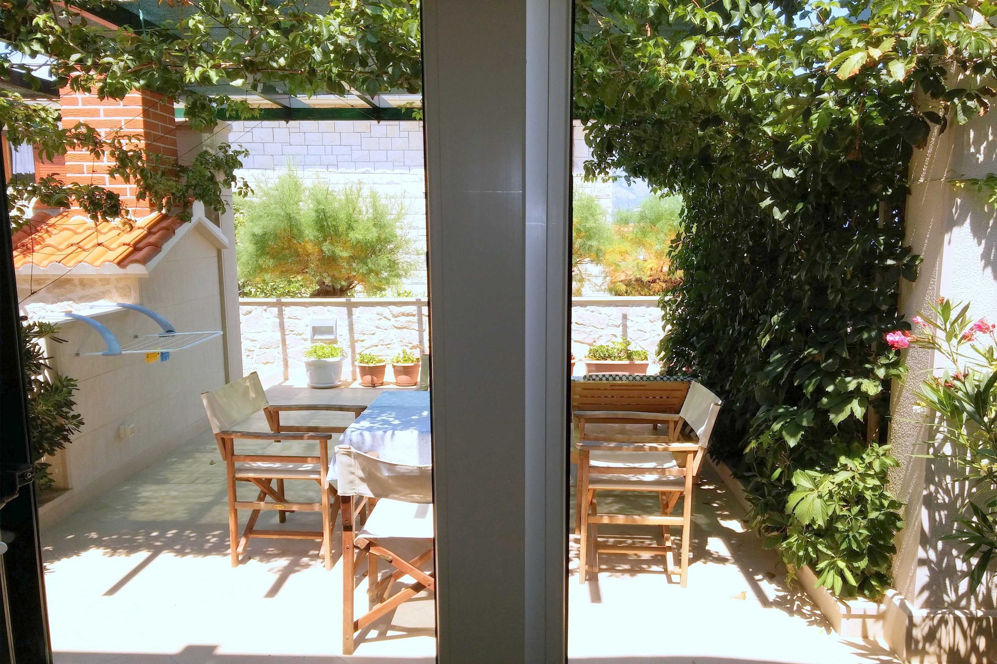 Apartments Gracin - Superior One Bedroom Apartment with Terrace (A2)-Terrasse