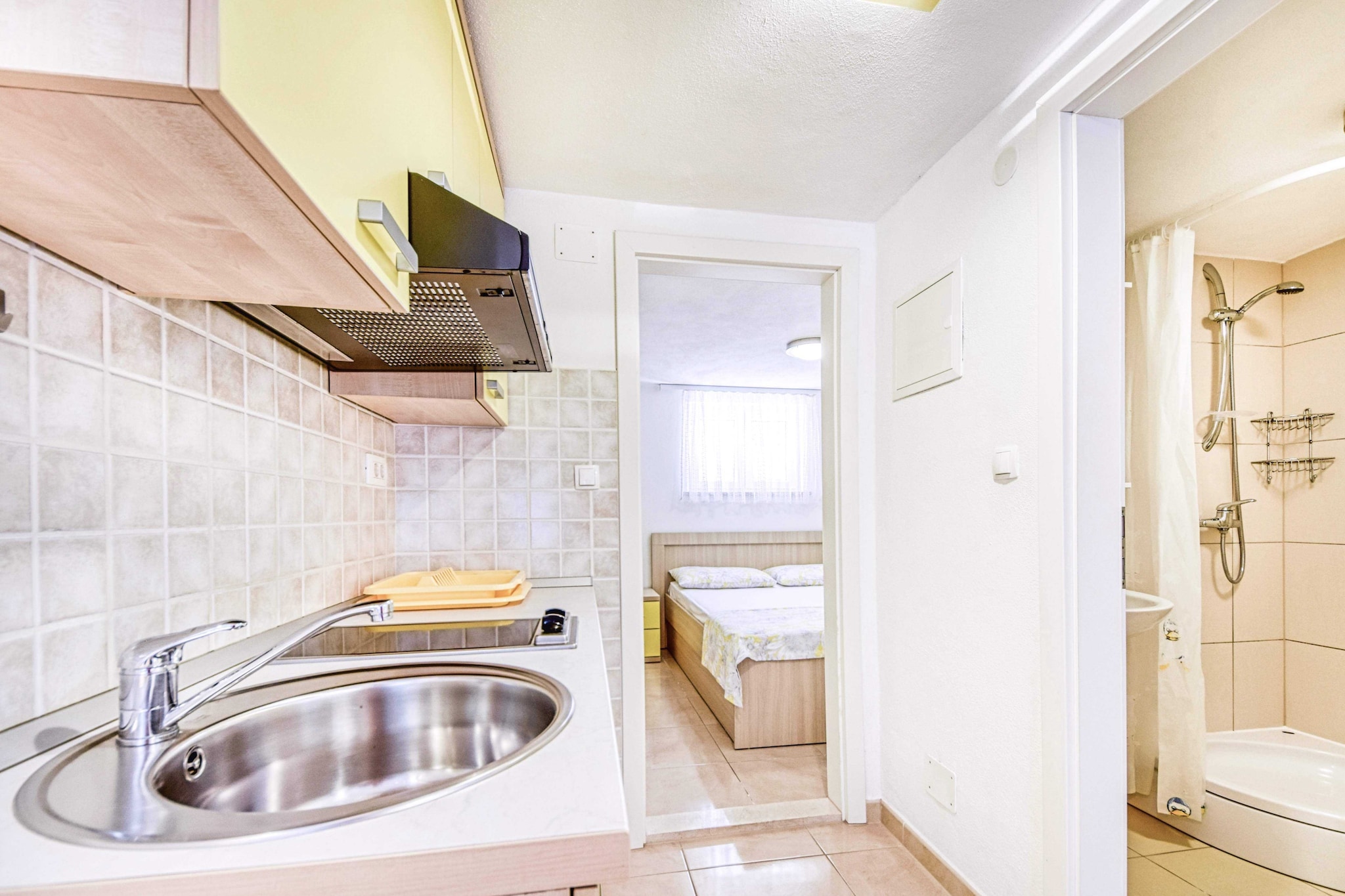 Apartments Gracin - Premium One Bedroom Apartment with Terrace (A3)-Cuisine