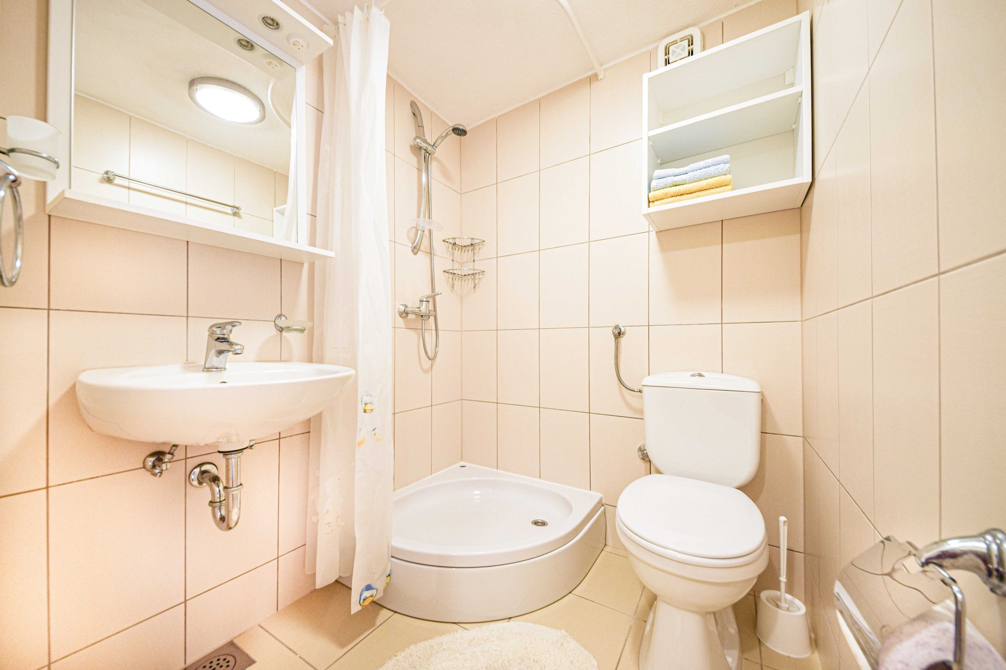 Apartments Gracin - Premium One Bedroom Apartment with Terrace (A3)-Salle de bain