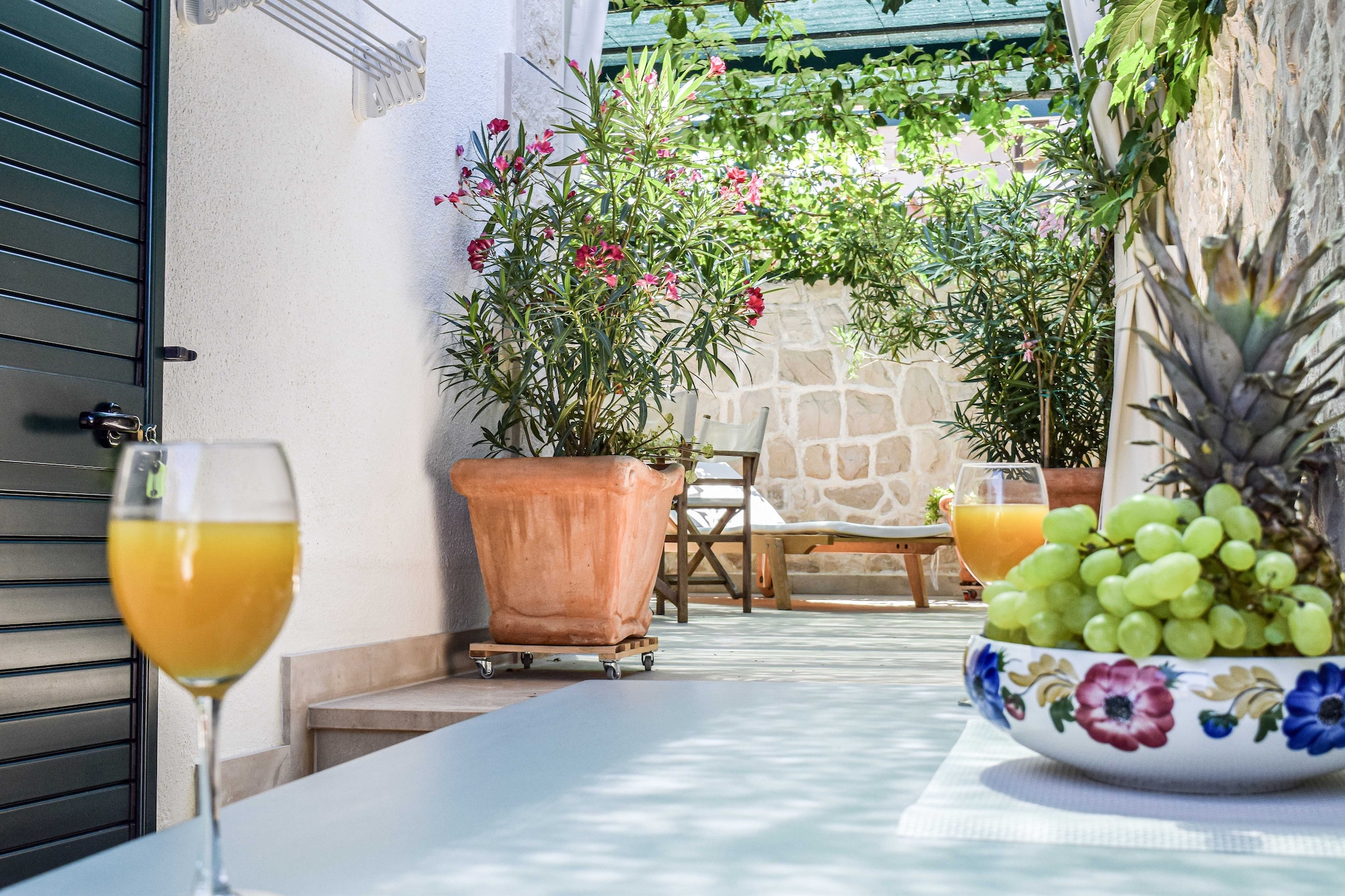Apartments Gracin - Premium One Bedroom Apartment with Terrace (A3)-Terrasse