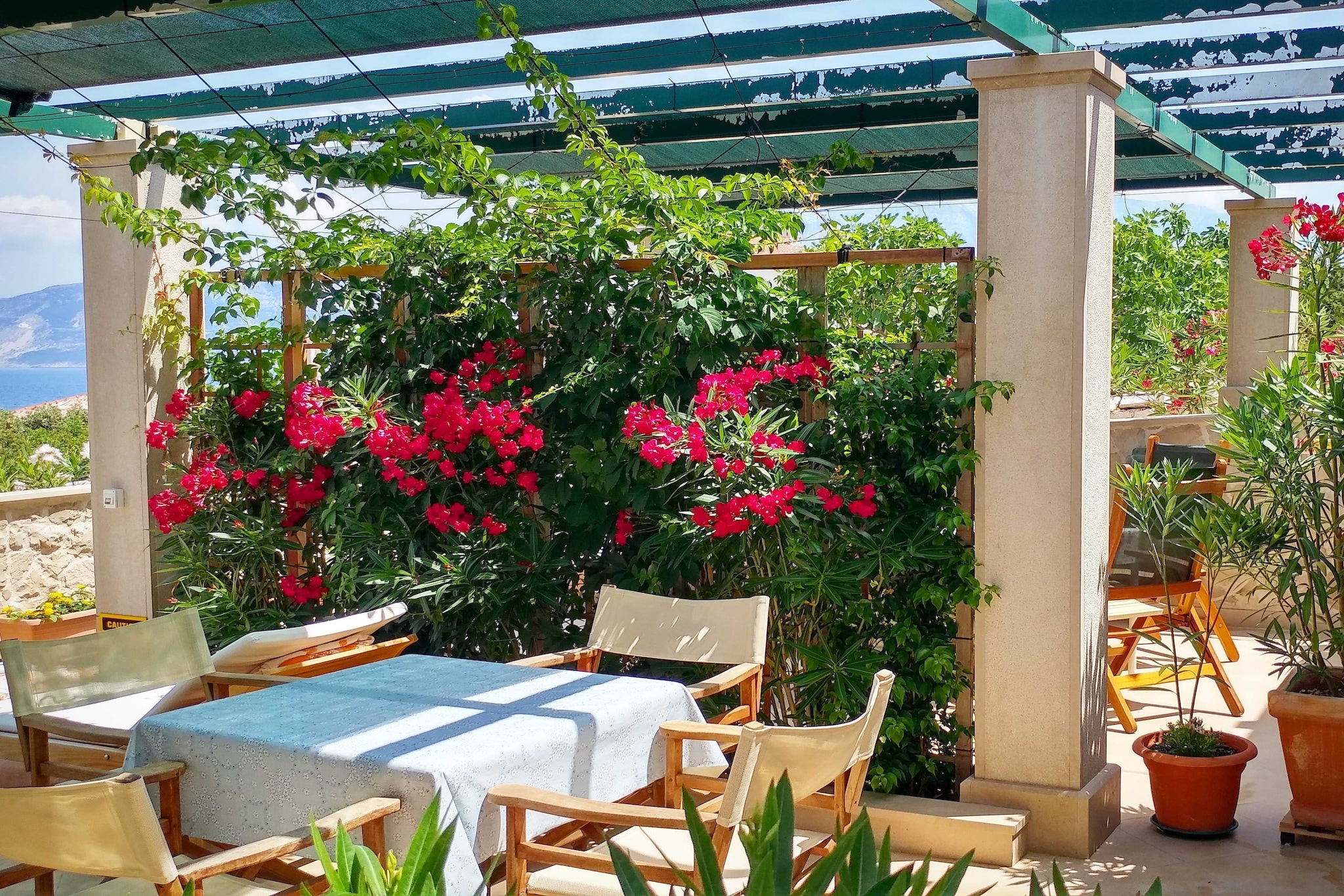 Apartments Gracin - Premium One Bedroom Apartment with Terrace (A3)-Terrasse