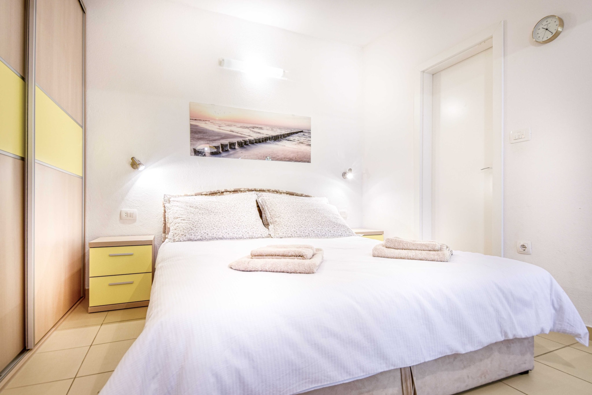 Apartments Gracin - Studio Apartment with Terrace (A4)-Chambre