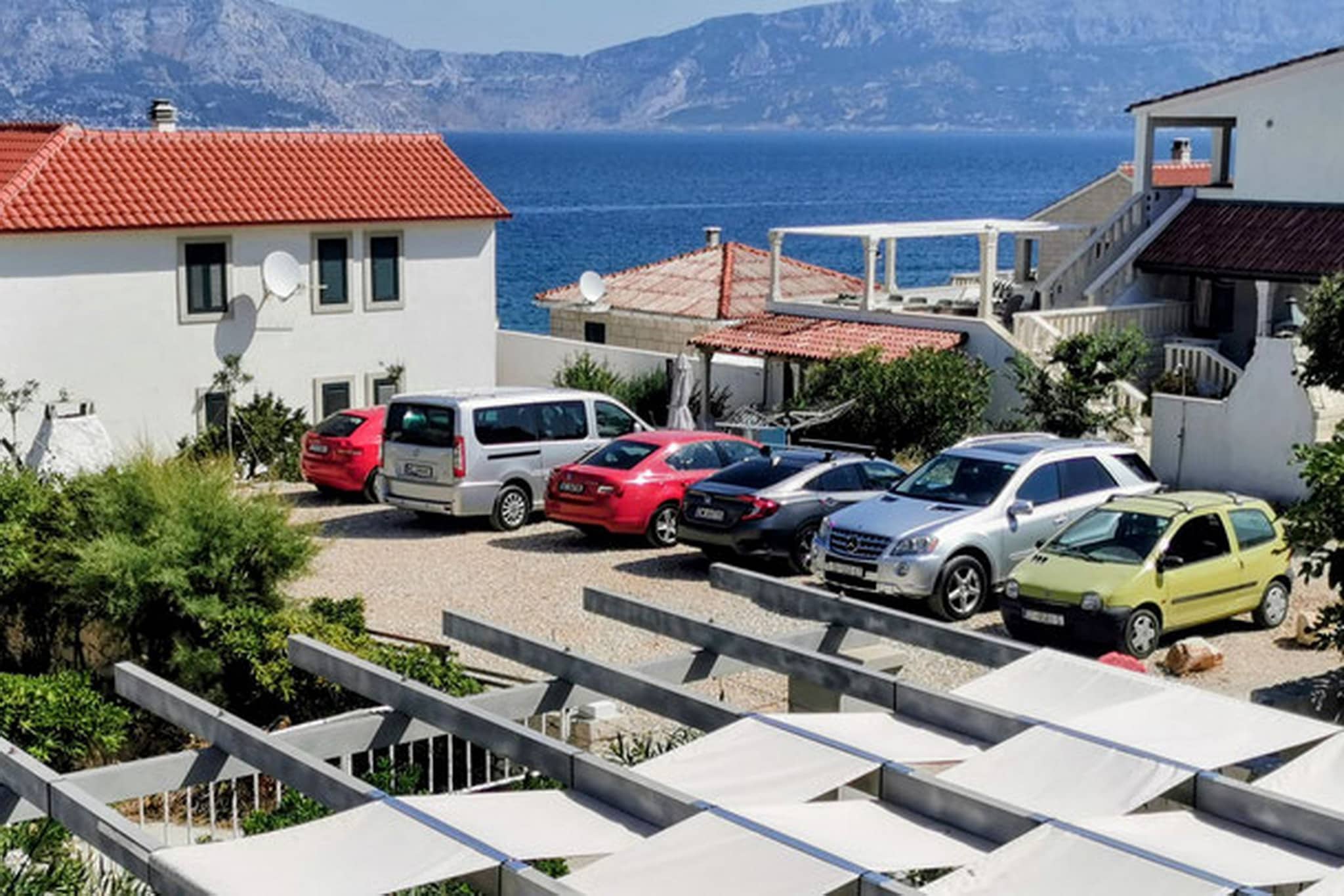 Apartments Gracin - Studio Apartment with Terrace (A4)-Stationnement