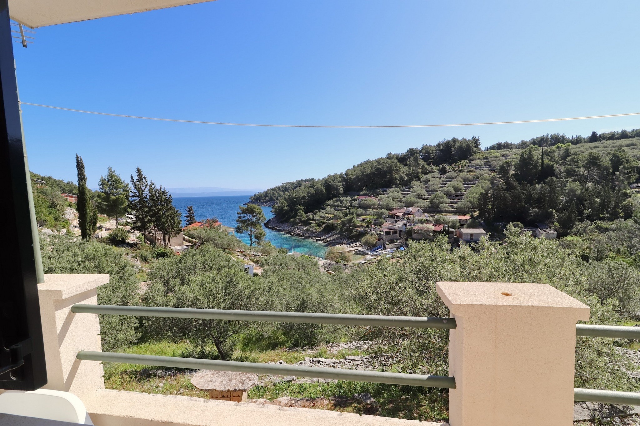 Holiday House Parive - One Bedroom Holiday Home with Terrace and Sea View-View