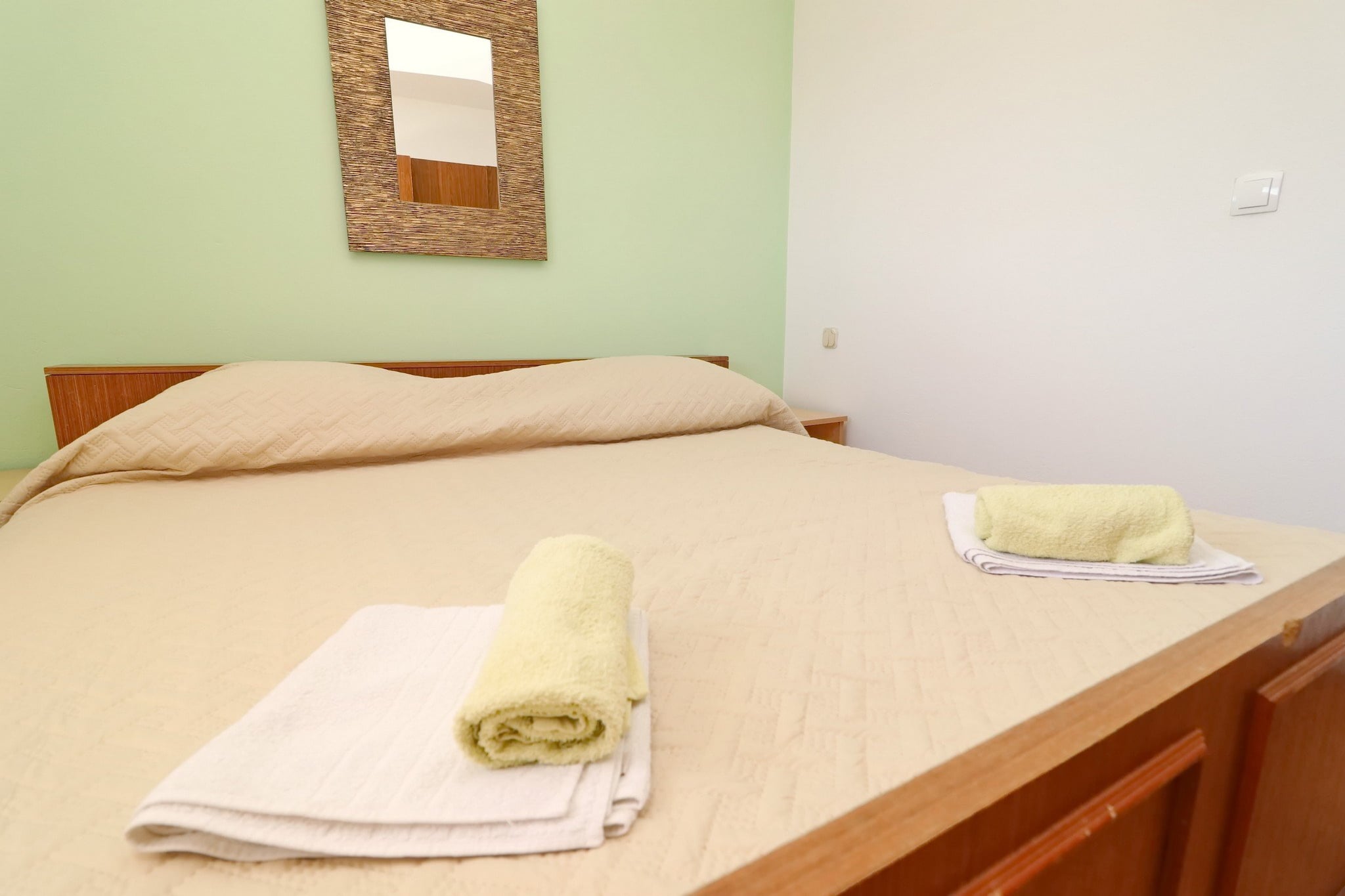 Holiday House Parive - One Bedroom Holiday Home with Terrace and Sea View-Bedroom