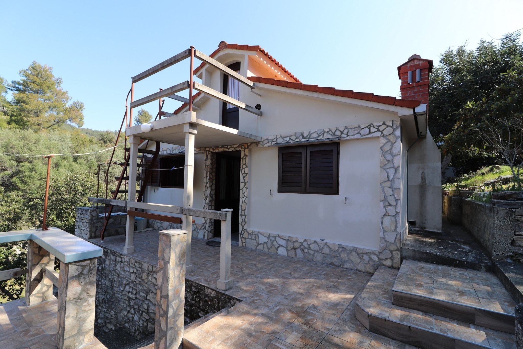Holiday House Danica - Two Bedroom Holiday Home with Terrace and Sea View