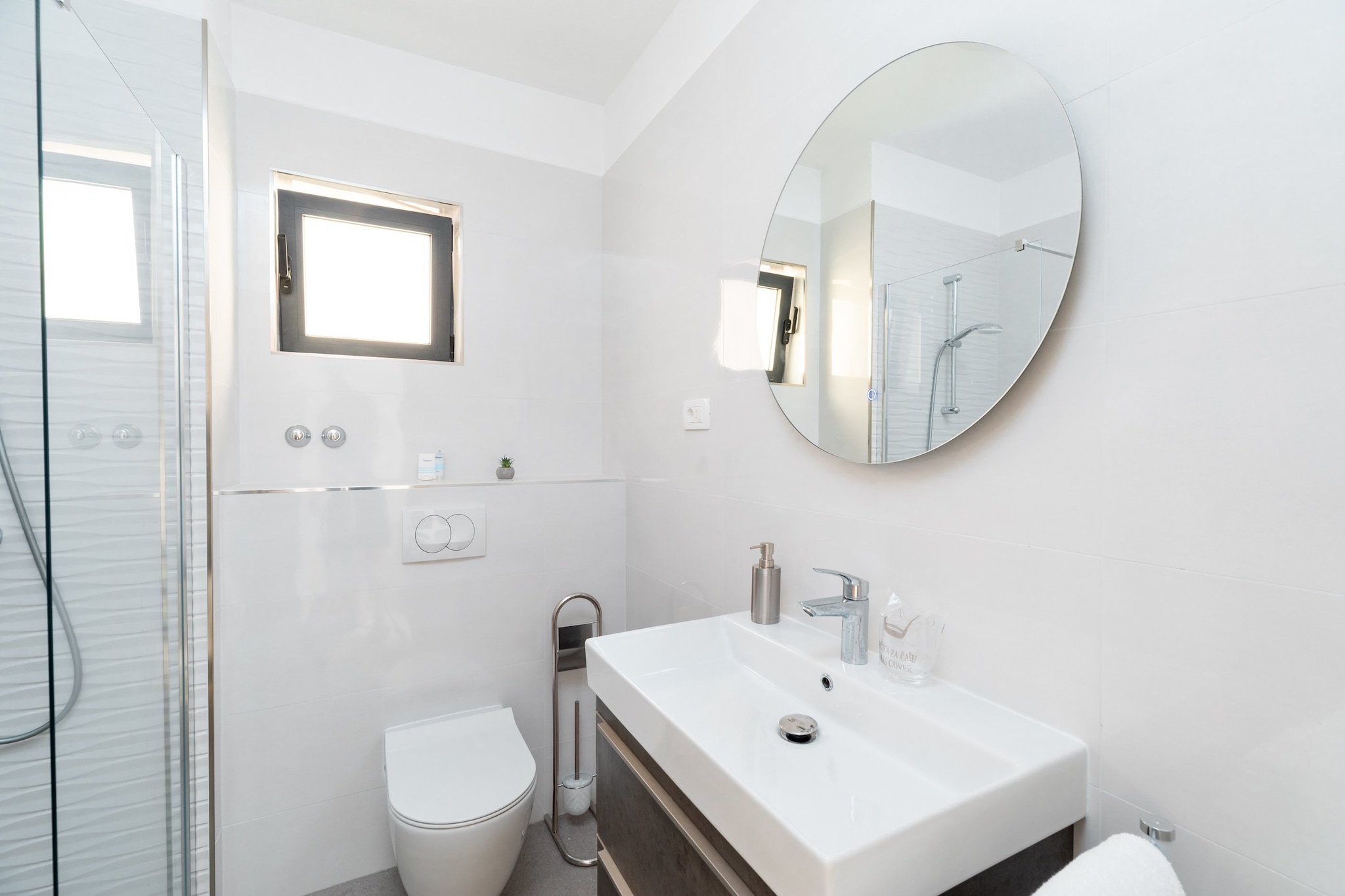 Apartments & Rooms Fisherman's Luck - Two-Bedroom Apartment with Terrace and Sea View-Badezimmer