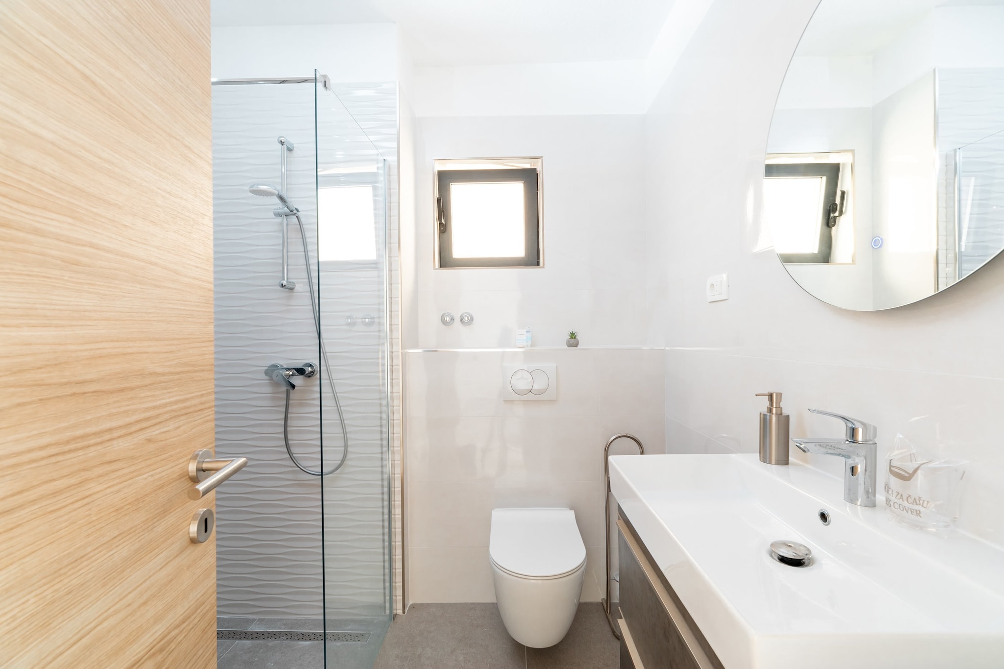 Apartments & Rooms Fisherman's Luck - Two-Bedroom Apartment with Terrace and Sea View-Badezimmer