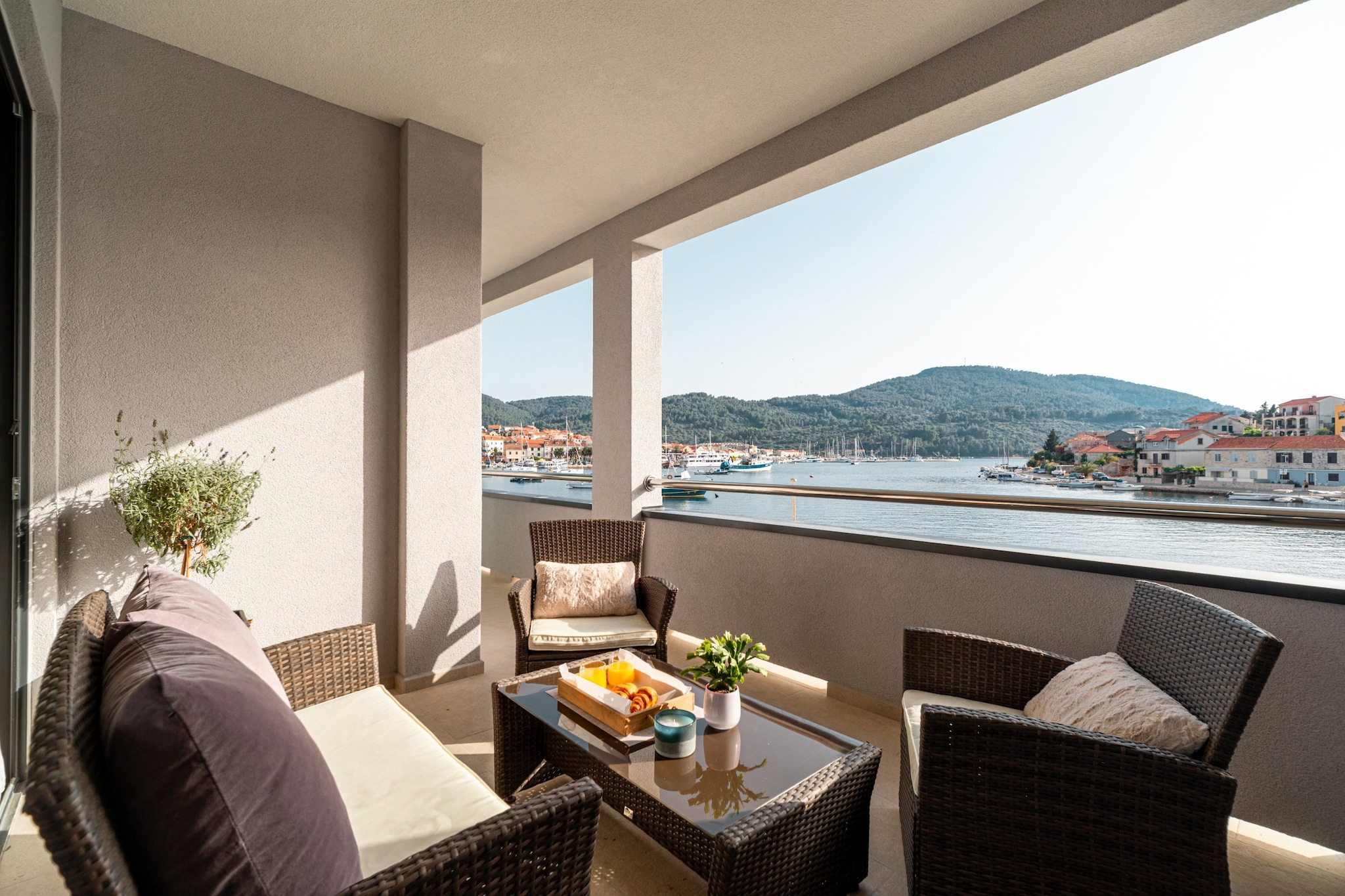Apartments & Rooms Fisherman's Luck - One-Bedroom Apartment with Terrace and Sea View-Terrace