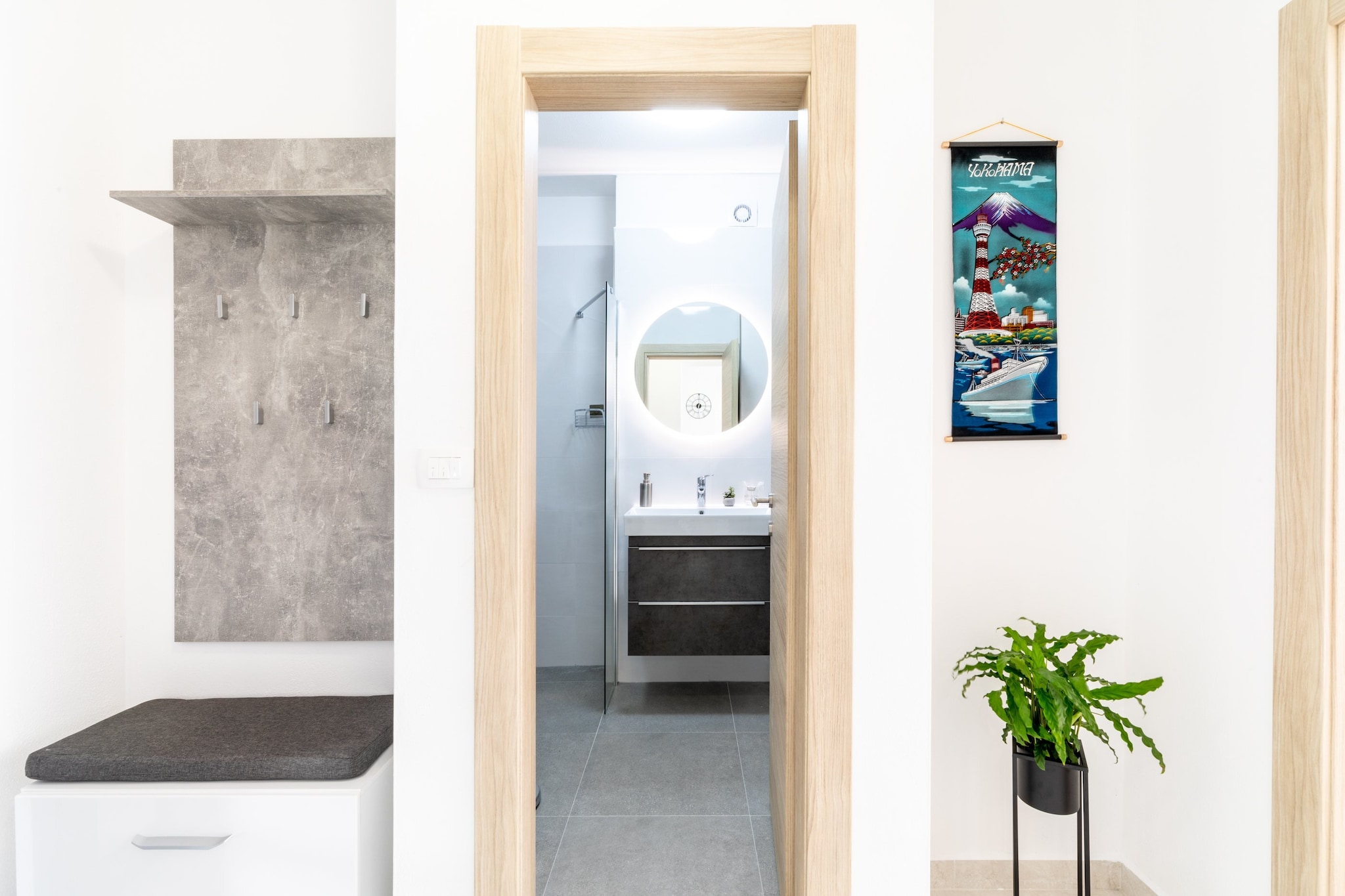 Apartments & Rooms Fisherman's Luck - One-Bedroom Apartment with Terrace and Sea View-Indoor