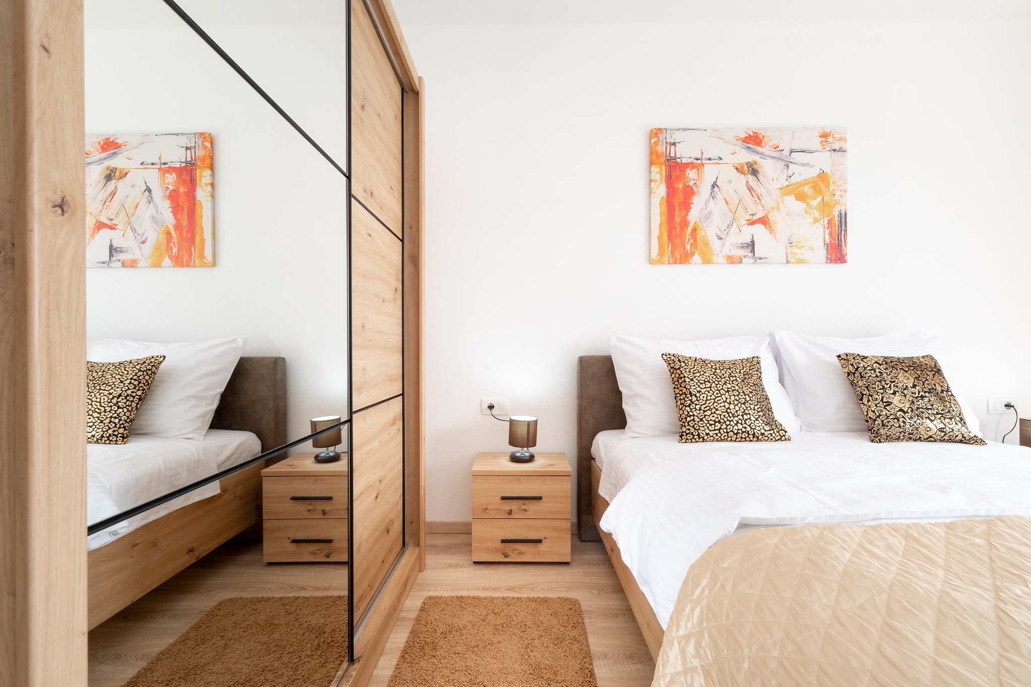 Apartments & Rooms Fisherman's Luck - One-Bedroom Apartment with Terrace and Sea View-Bedroom