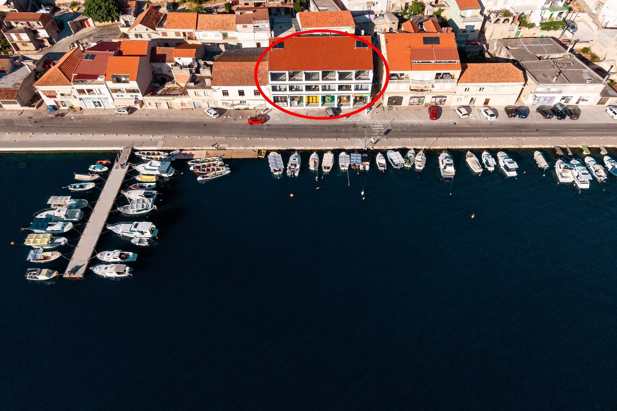 Apartments & Rooms Fisherman's Luck - One-Bedroom Apartment with Terrace and Sea View-View