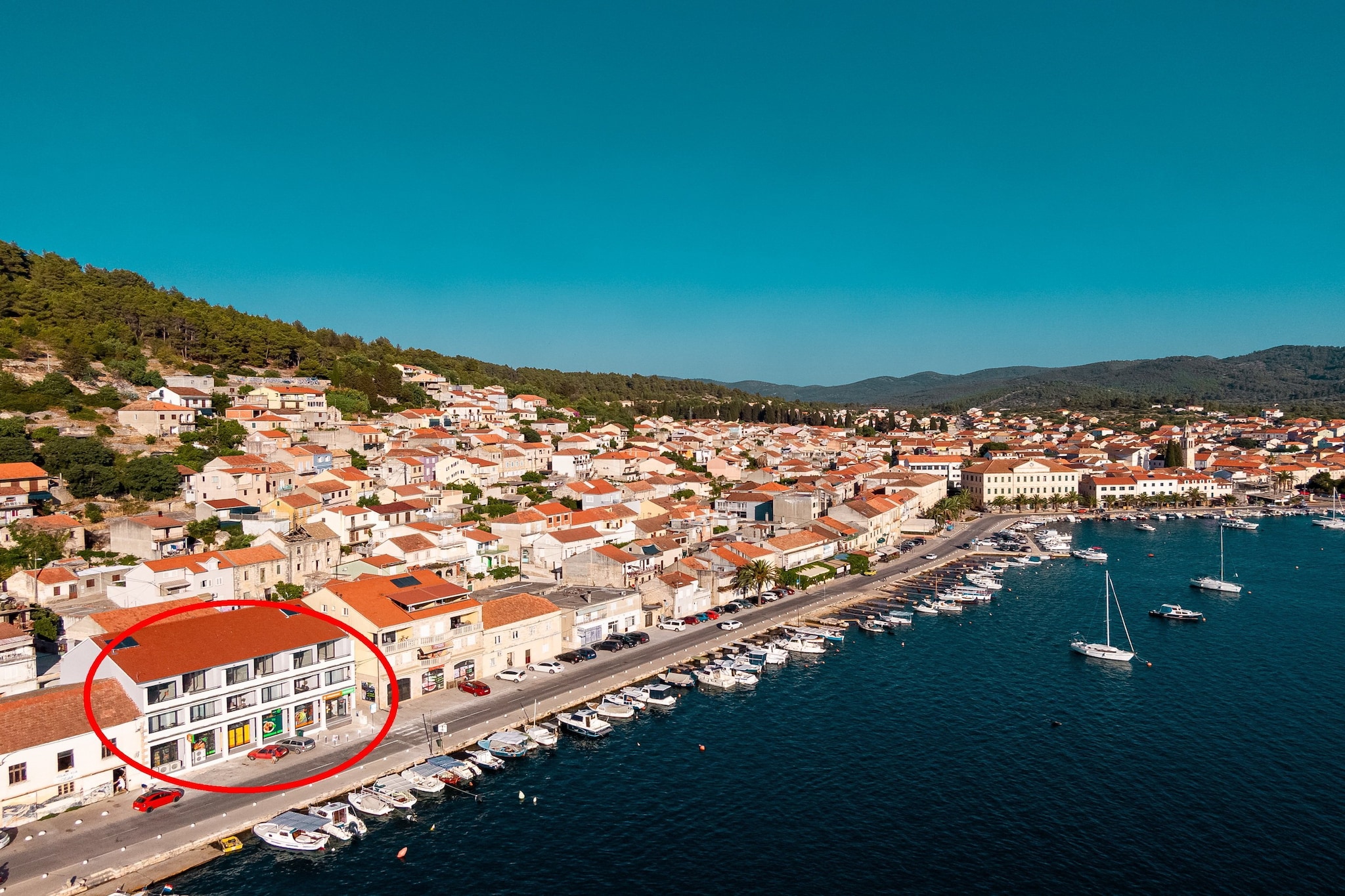 Apartments & Rooms Fisherman's Luck - One-Bedroom Apartment with Terrace and Sea View-View