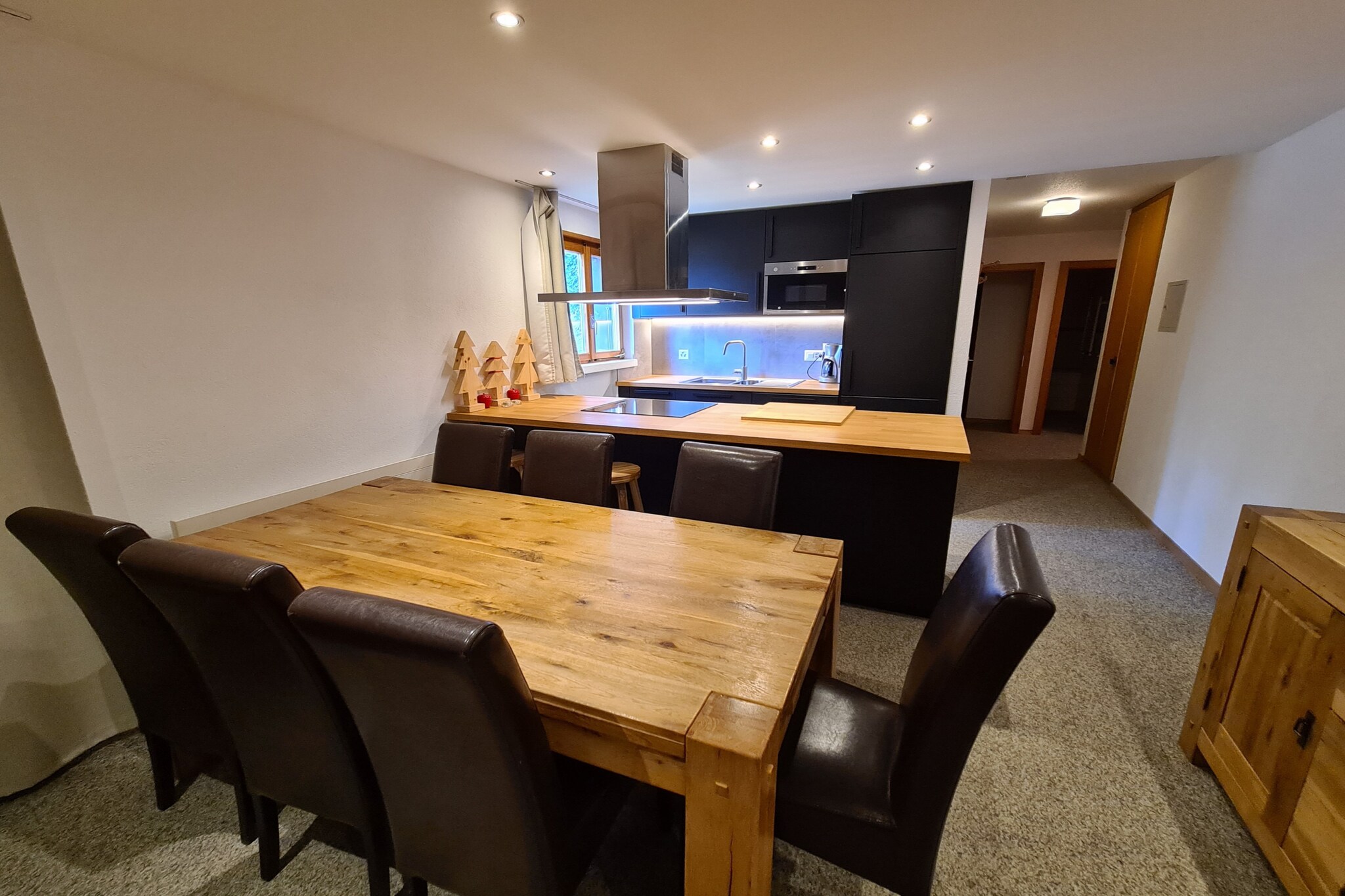 Apartment in Veysonnaz with valley view