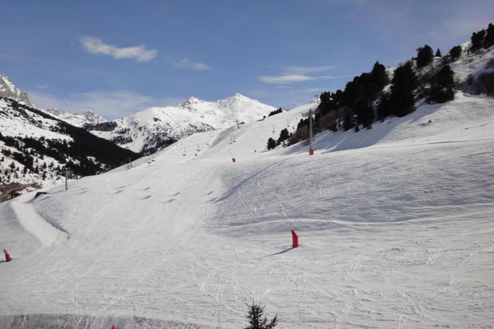 Chalet Etienne-Gebied winter 5km