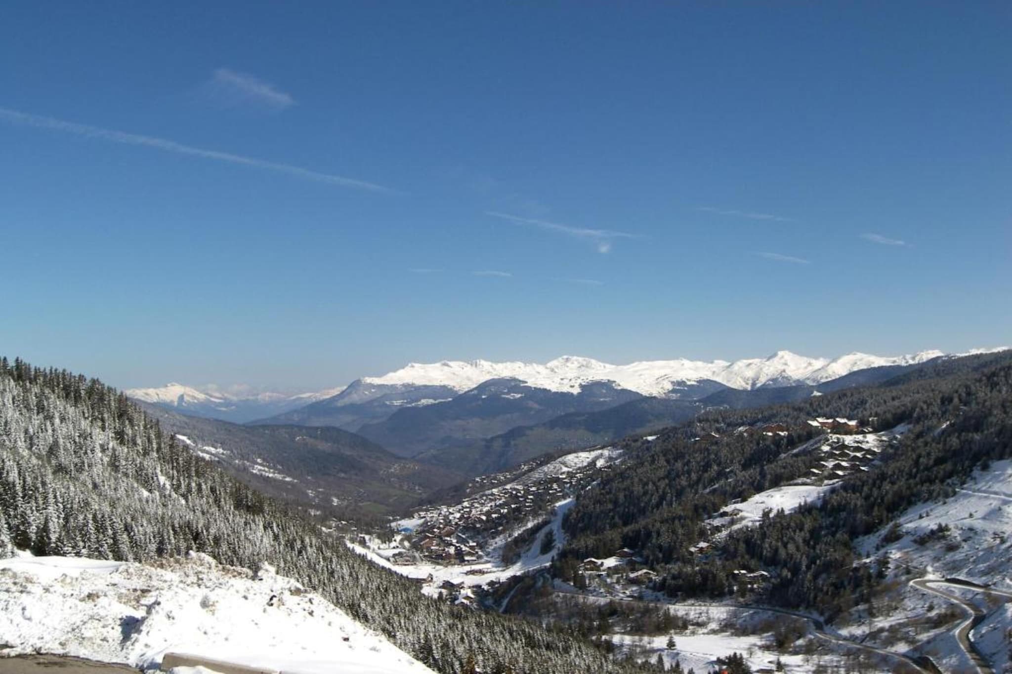 Chalet Etienne-Gebied winter 5km