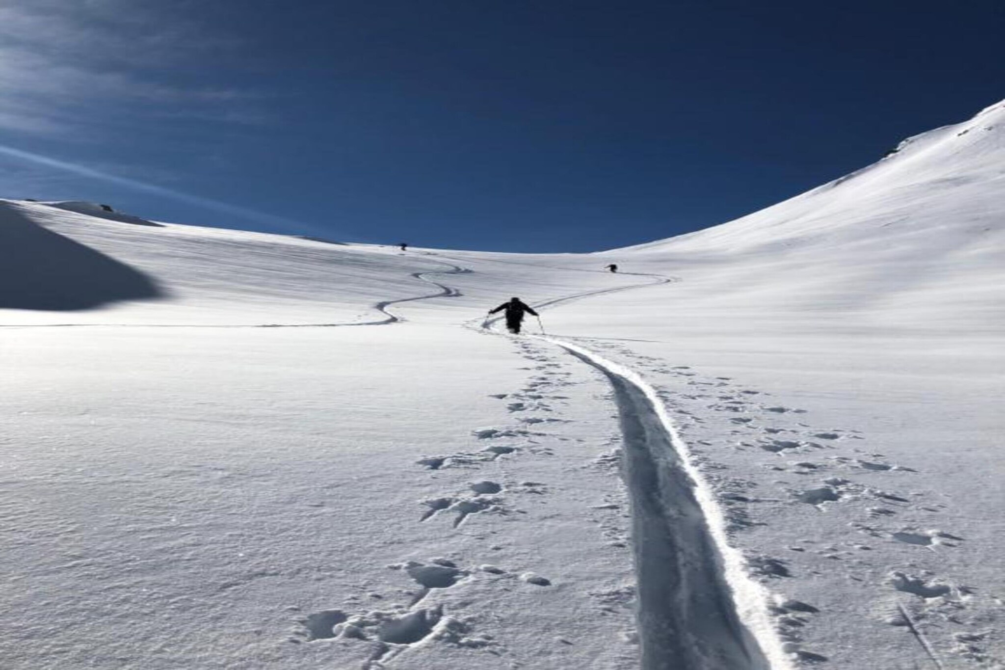 Chalet Etienne-Gebied winter 5km