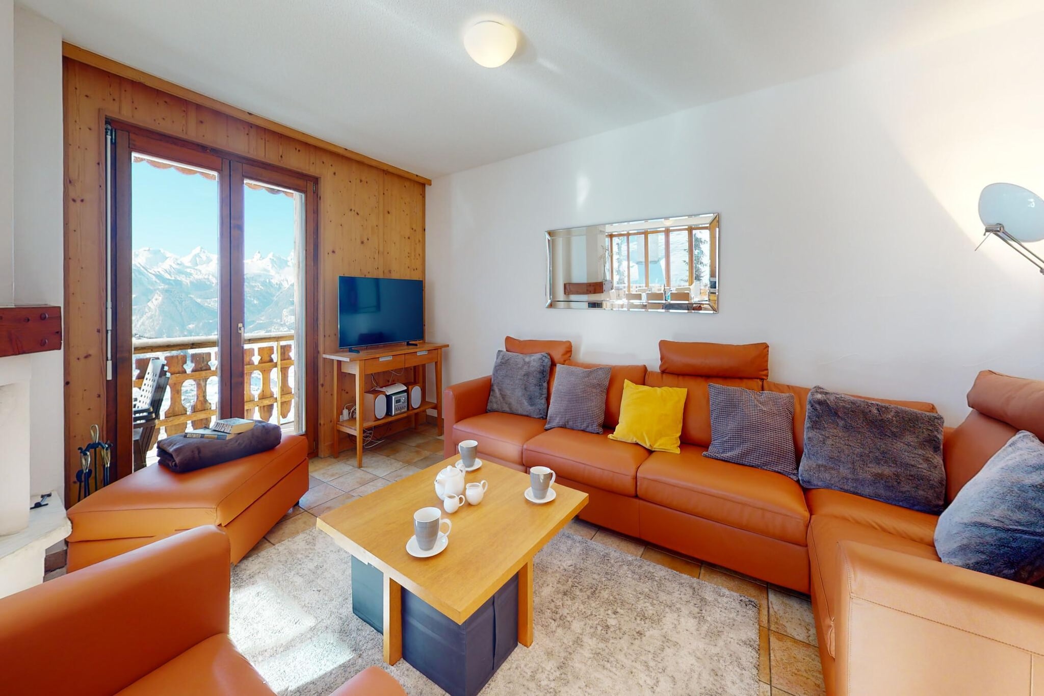 Balcons du Soleil Y2 211 - QUIET apartment 6 pers-Salon