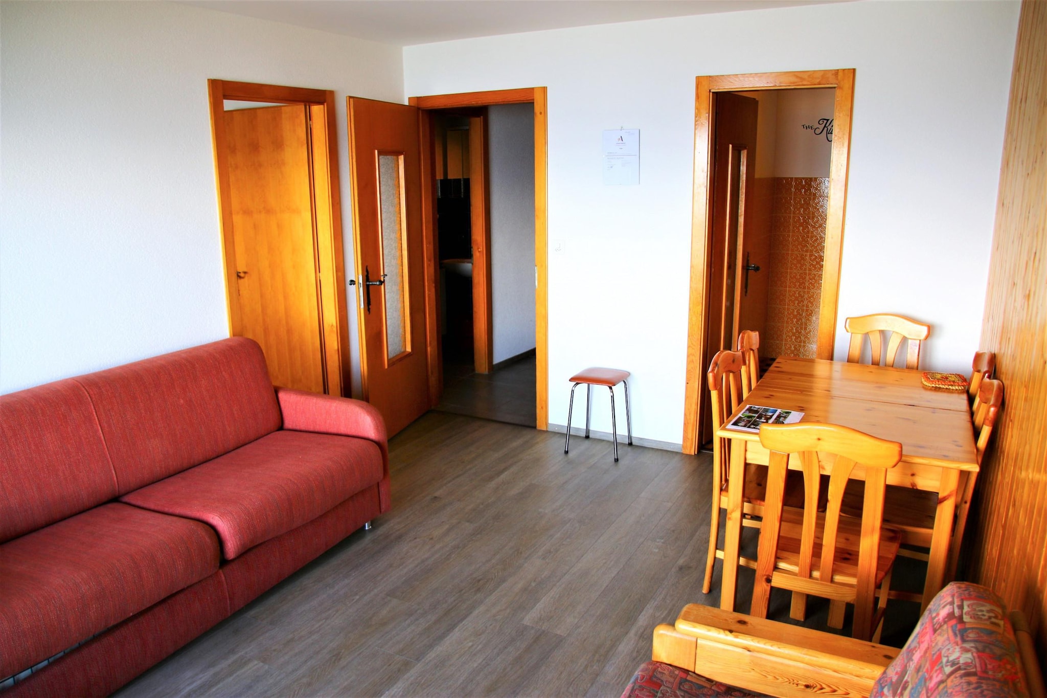 Mont-Rouge E 012 - VIEW apartment 6 pers-Living room