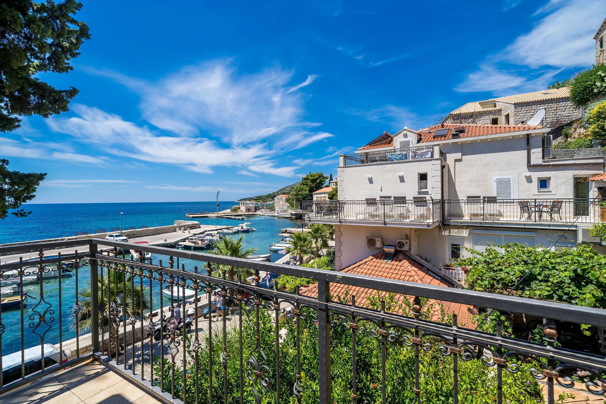 Apartment Villa Palma - One bedroom apartment with Balcony and Sea View (Apartman 2)-Vue