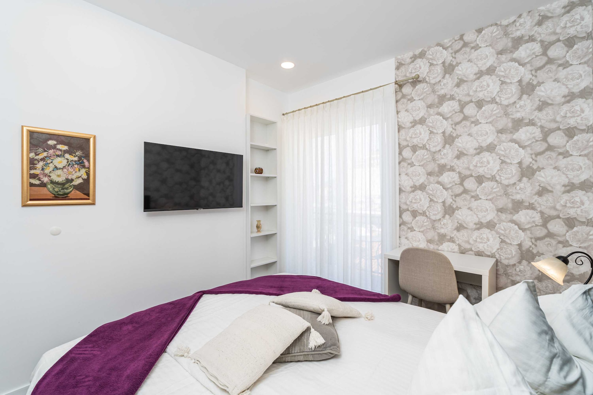 Apartment Villa Palma - One bedroom apartment with Balcony and Sea View (Apartman 2)-Chambre