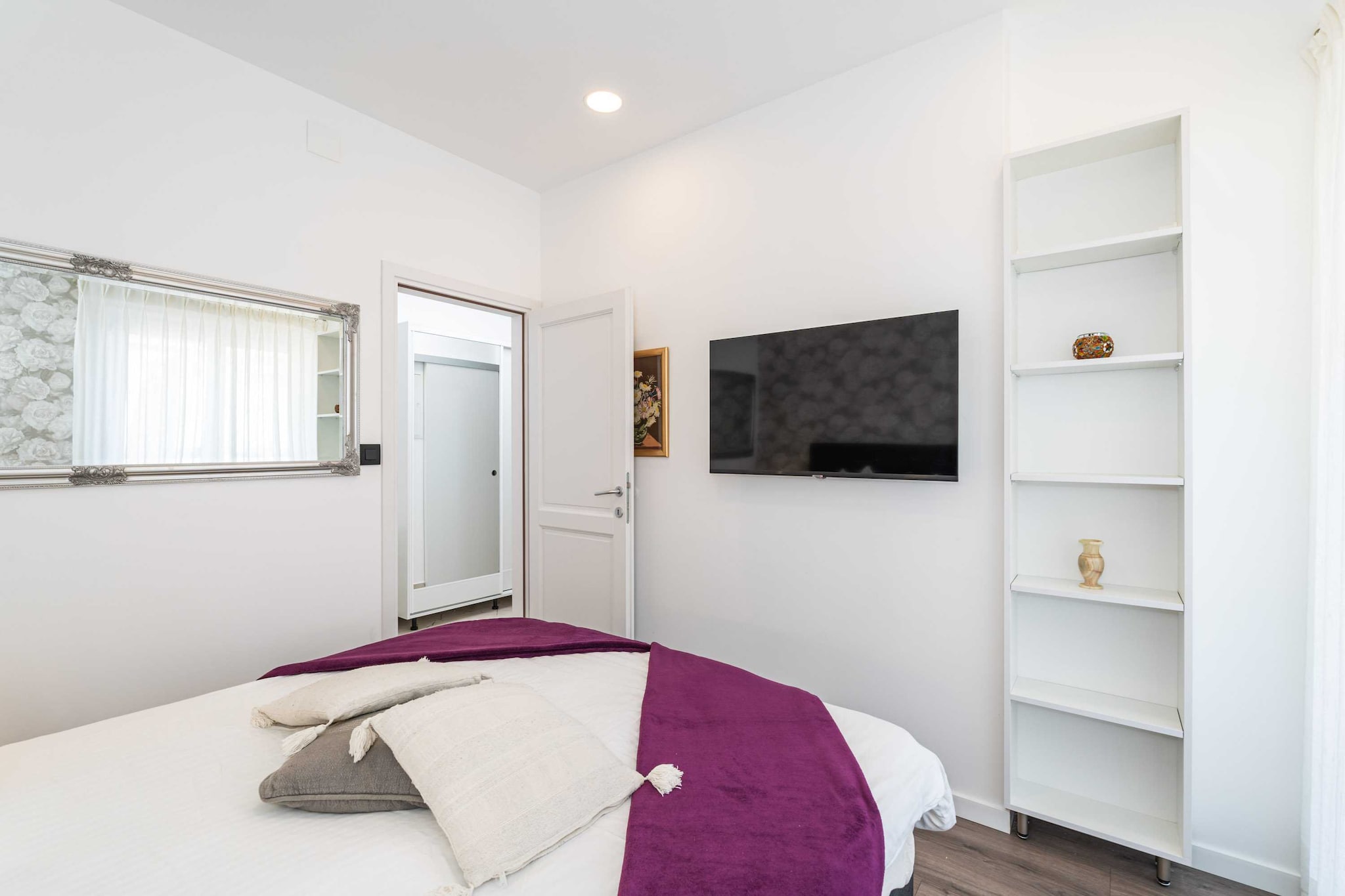 Apartment Villa Palma - One bedroom apartment with Balcony and Sea View (Apartman 2)-Chambre
