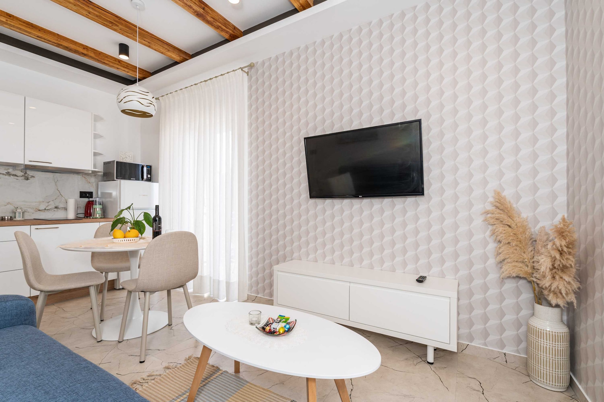Apartment Villa Palma - One bedroom apartment with Balcony and Sea View (Apartman 2)-Salon