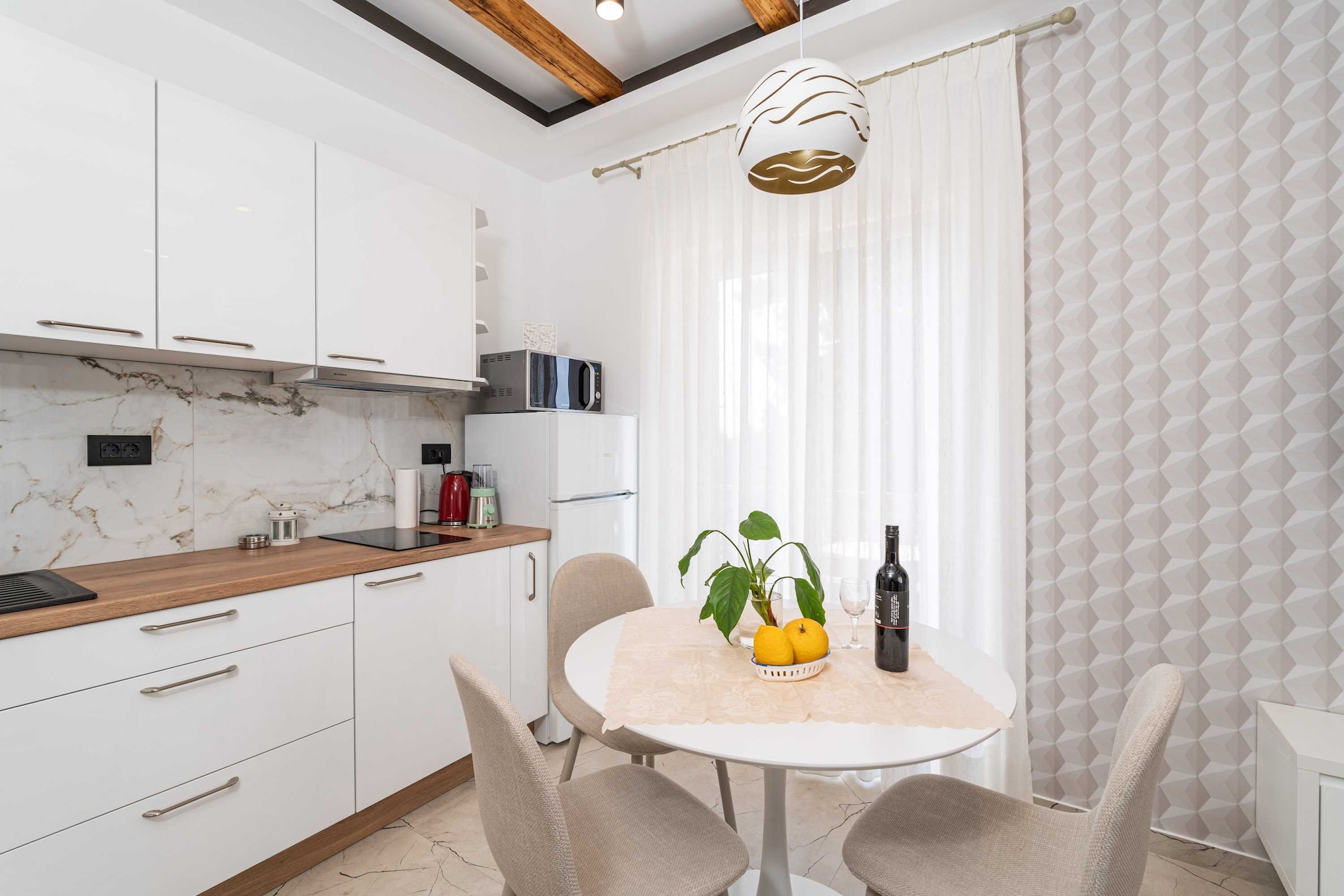 Apartment Villa Palma - One bedroom apartment with Balcony and Sea View (Apartman 2)-Cuisine