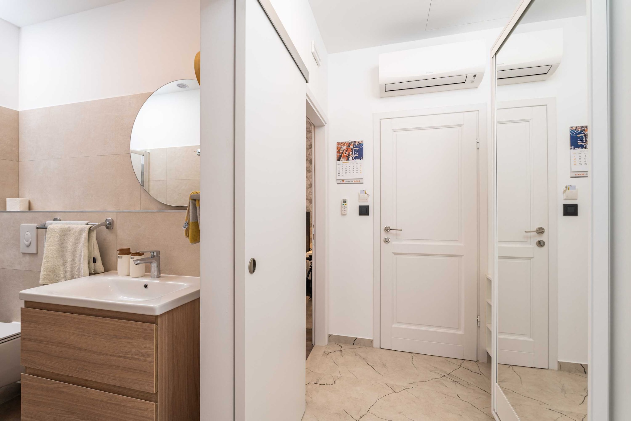 Apartment Villa Palma - One bedroom apartment with Balcony and Sea View (Apartman 2)-Salle de bain