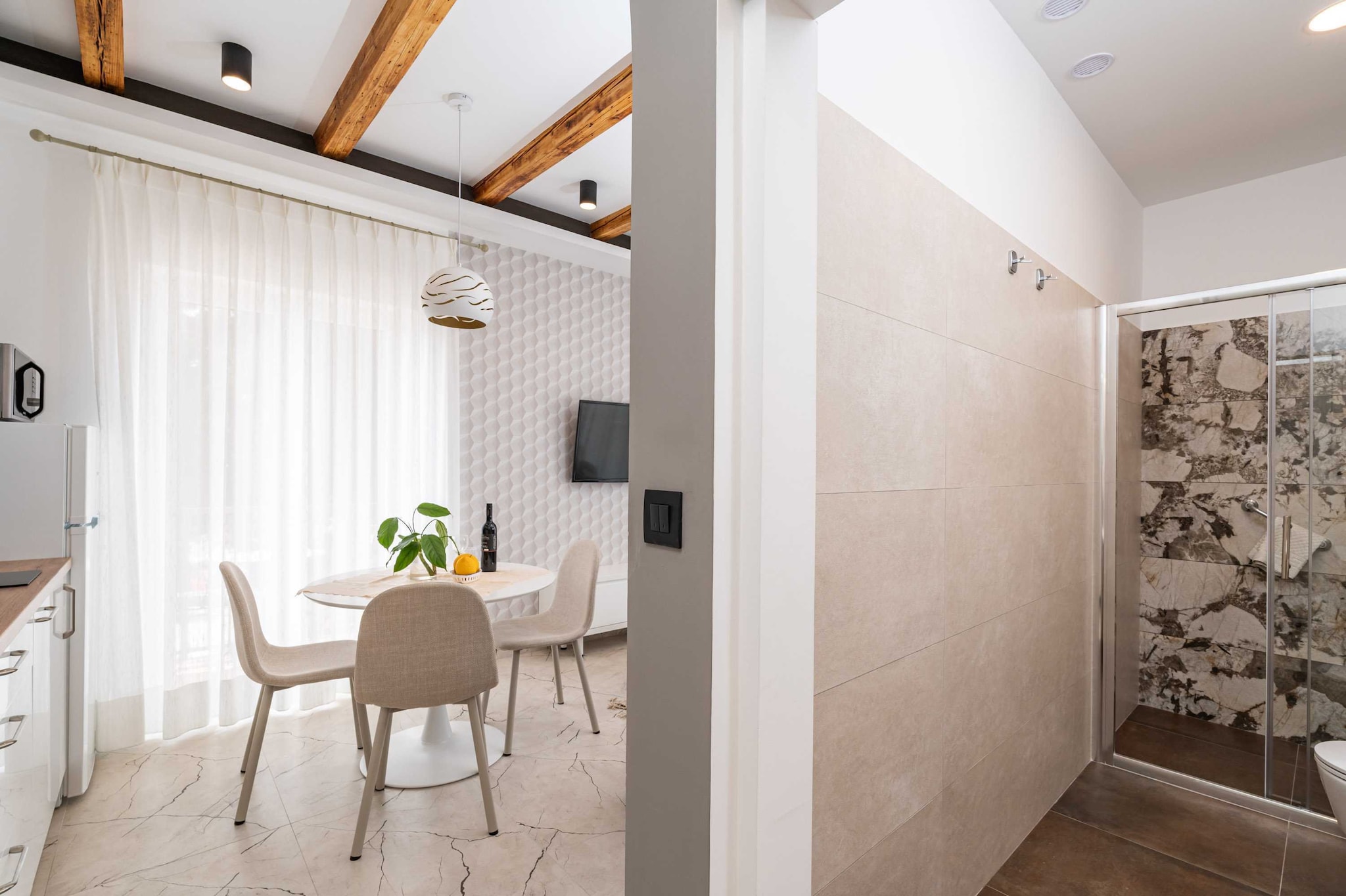 Apartment Villa Palma - One bedroom apartment with Balcony and Sea View (Apartman 2)-Cuisine