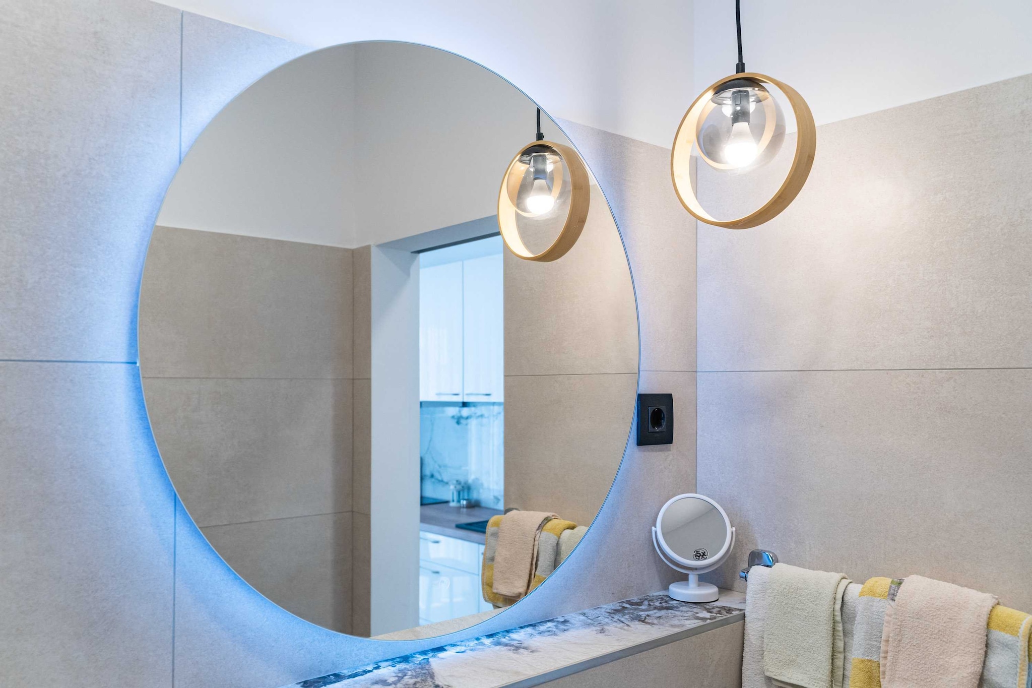 Apartment Villa Palma - One bedroom apartment with Balcony and Sea View (Apartman 2)-Salle de bain