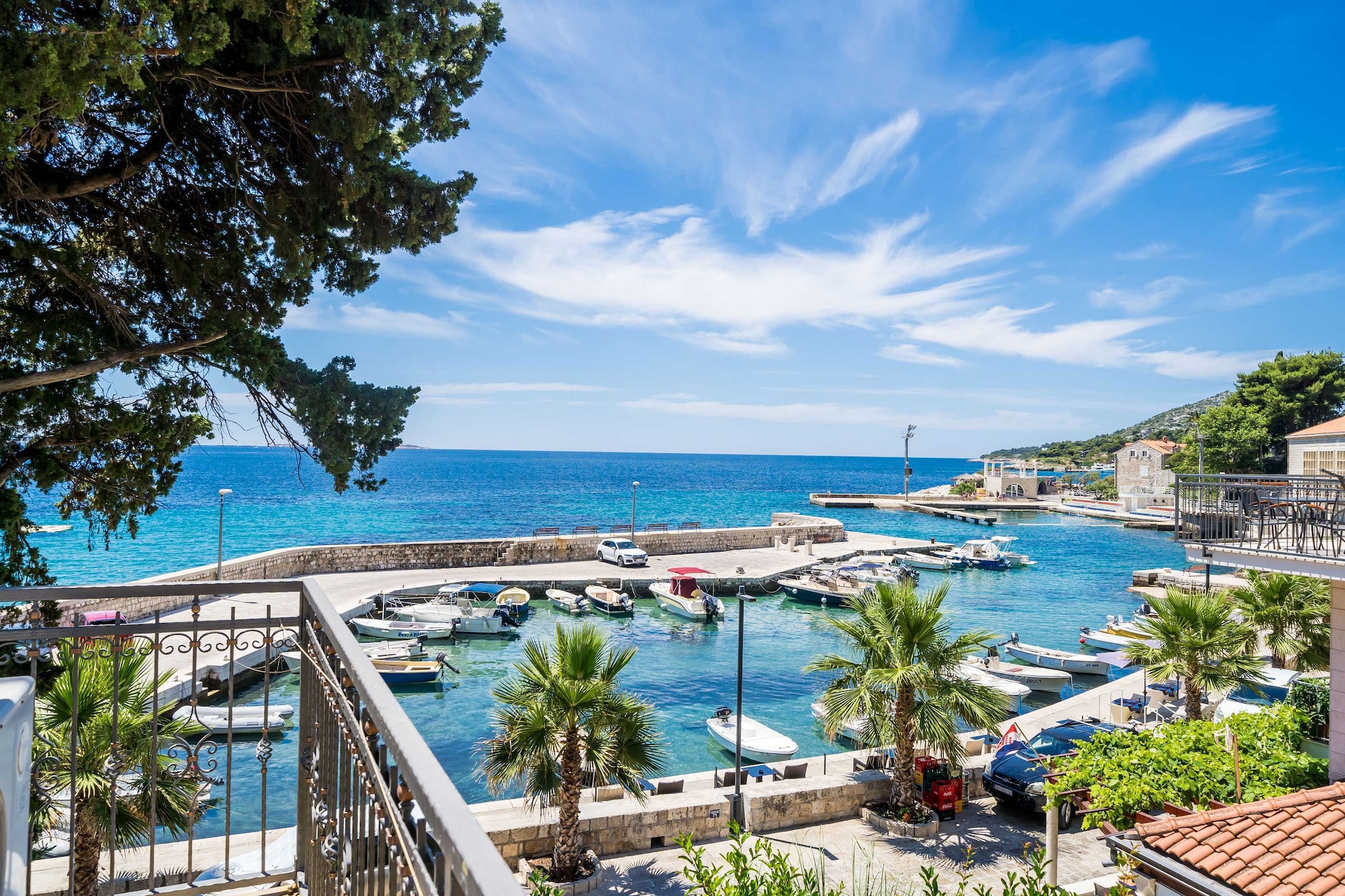 Apartment Villa Palma - One bedroom apartment with Balcony and Sea View (Apartman 2)-Vue